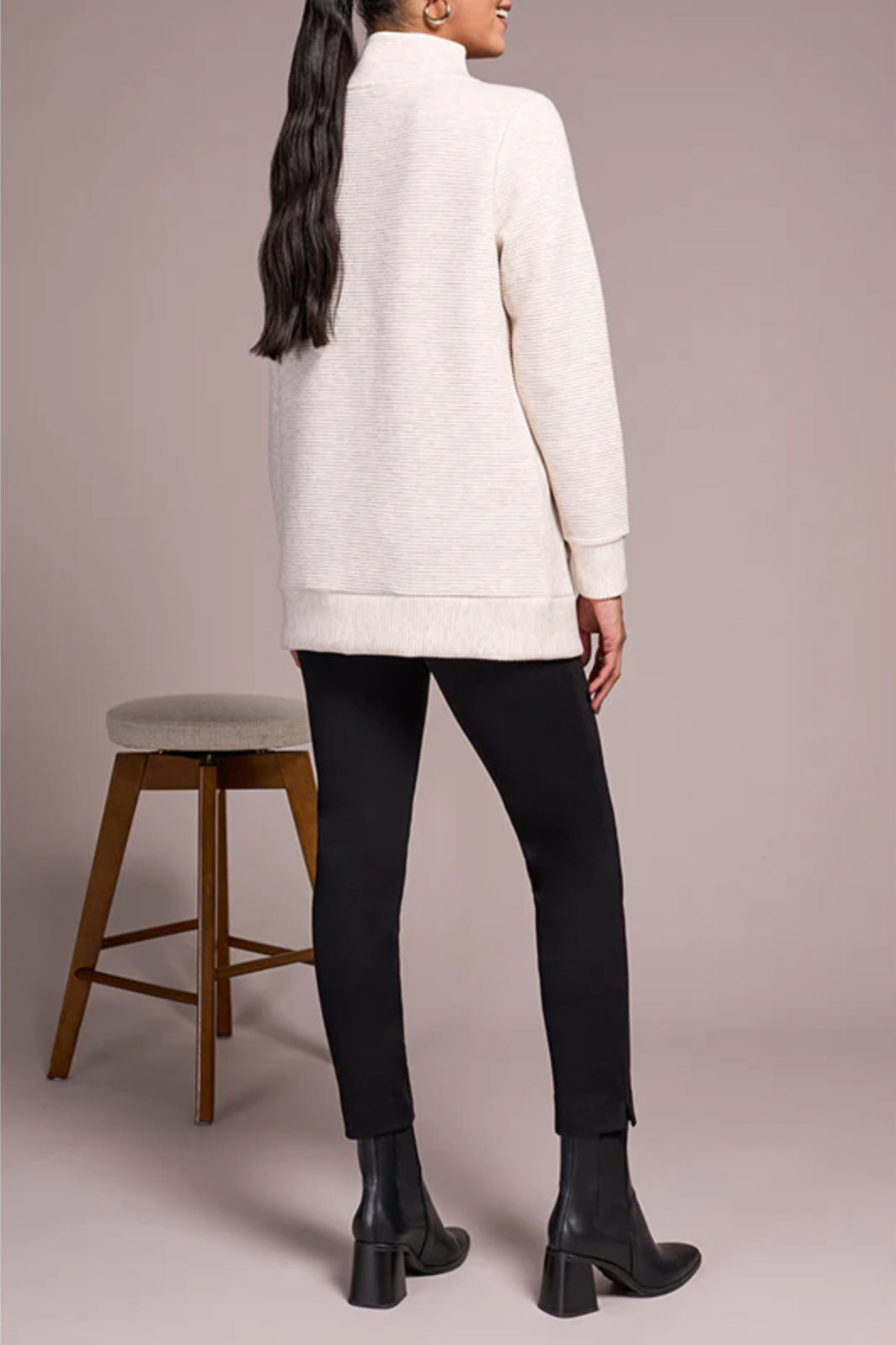 Tribal Invisible Pocket Tunic Sandstone