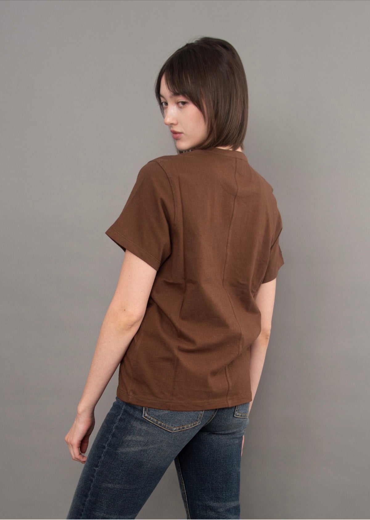 RD Style Regina Tee Mahogany