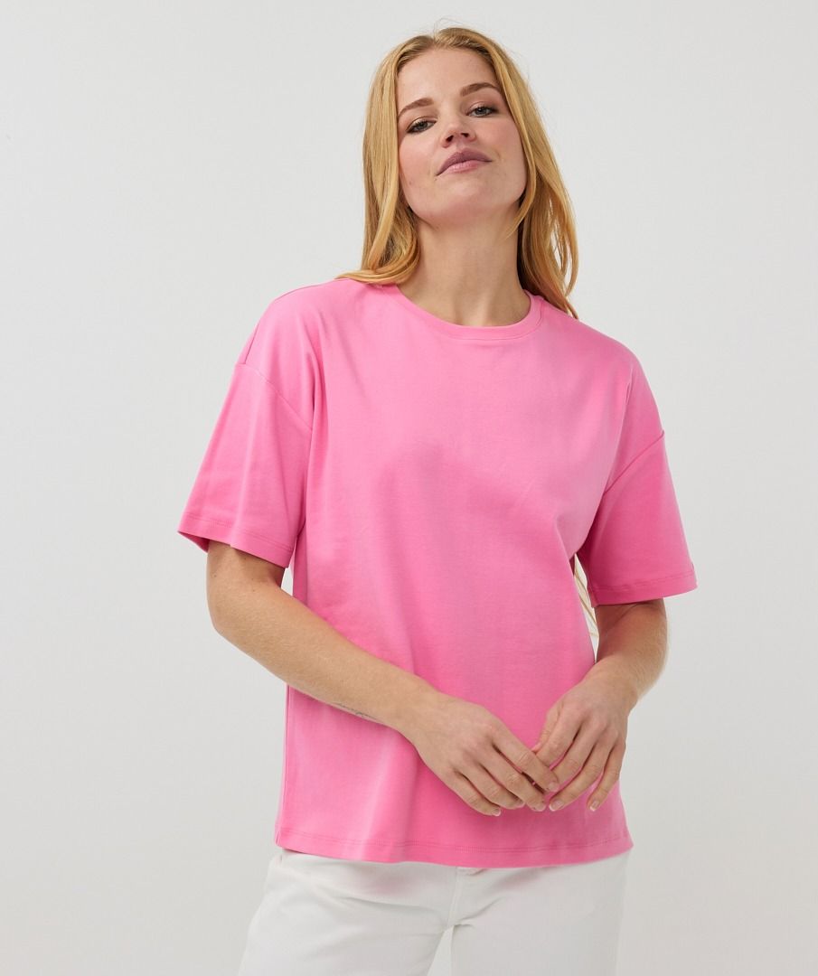Esqualo Basic Oversized Tee Rose