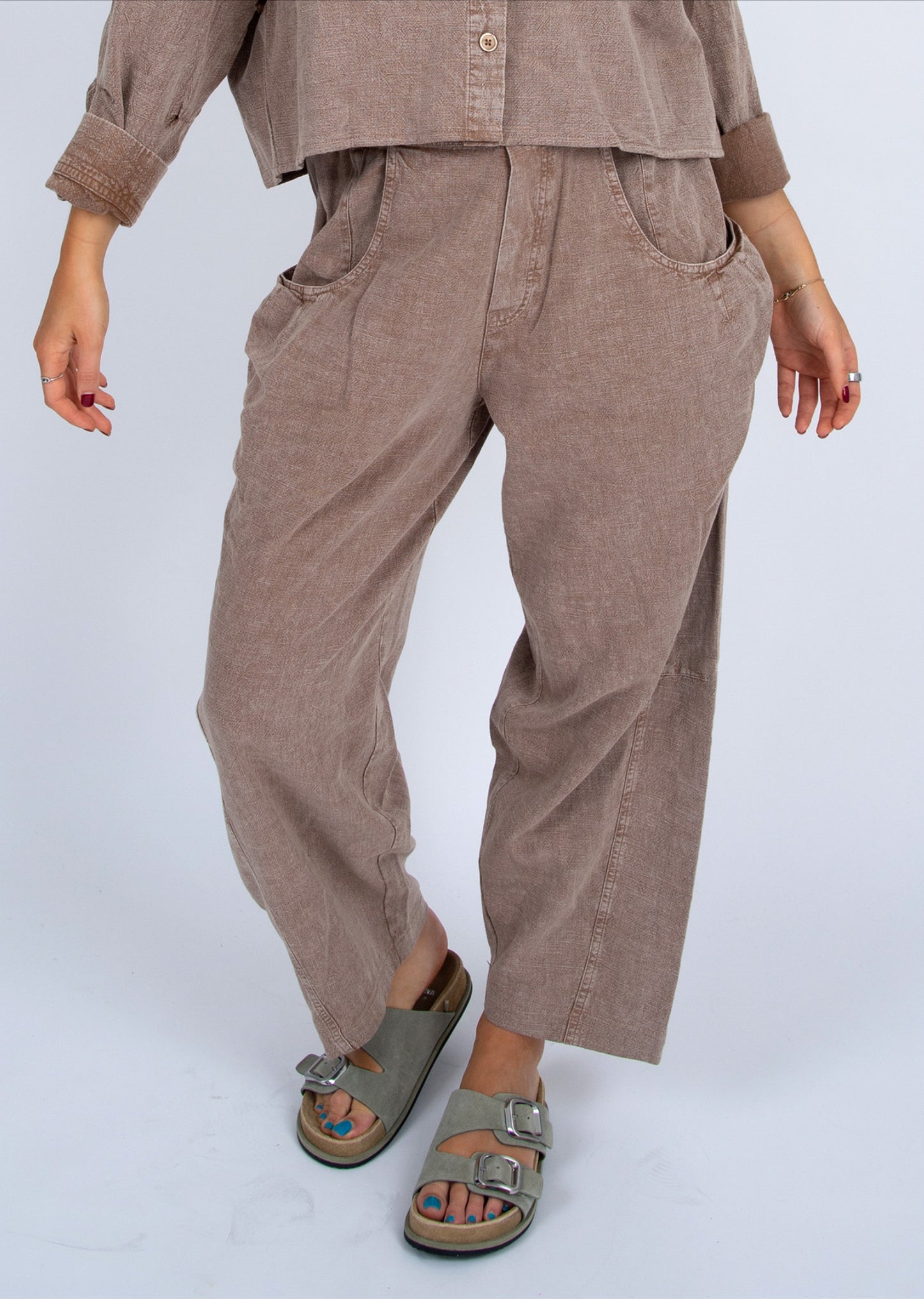 RD Style Amalfi Barrel Pants Acorn