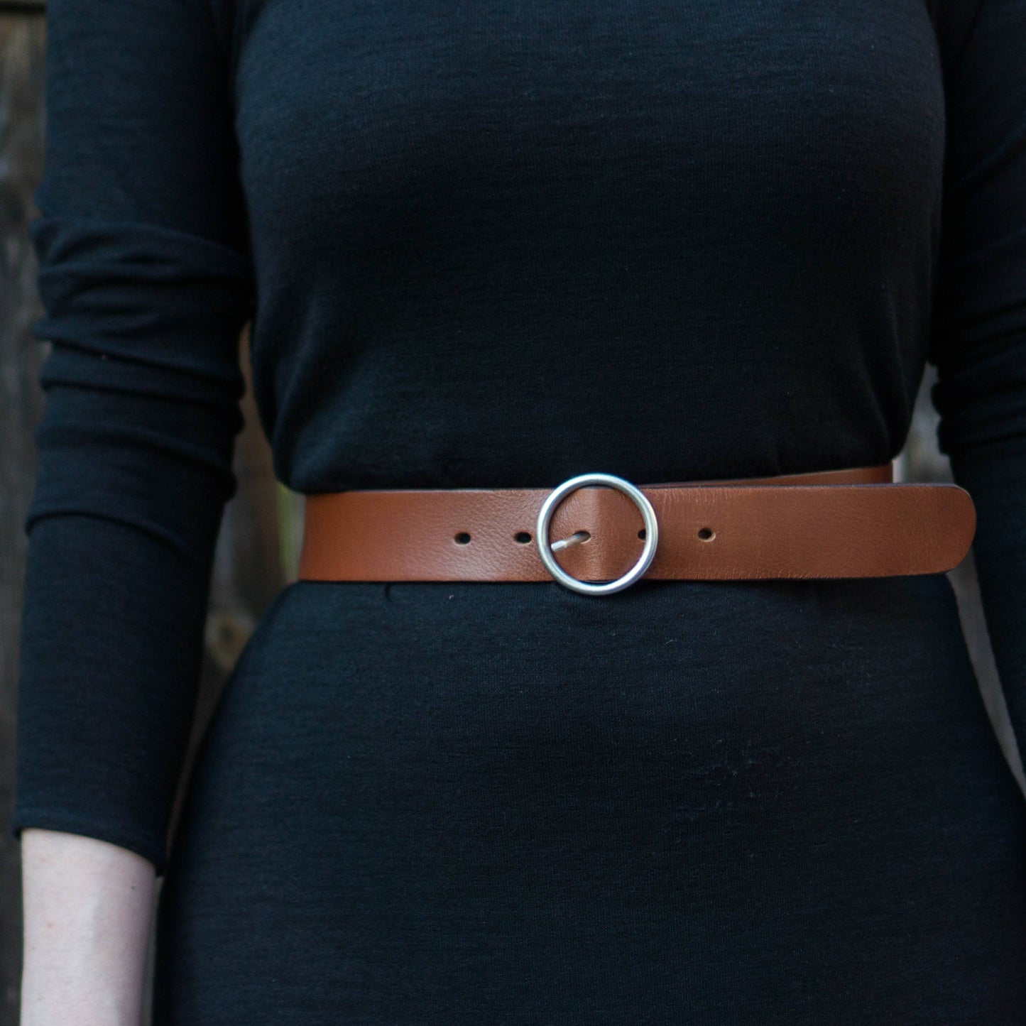 NAB Leather Sempre Cognac Vachetta Leather Belt