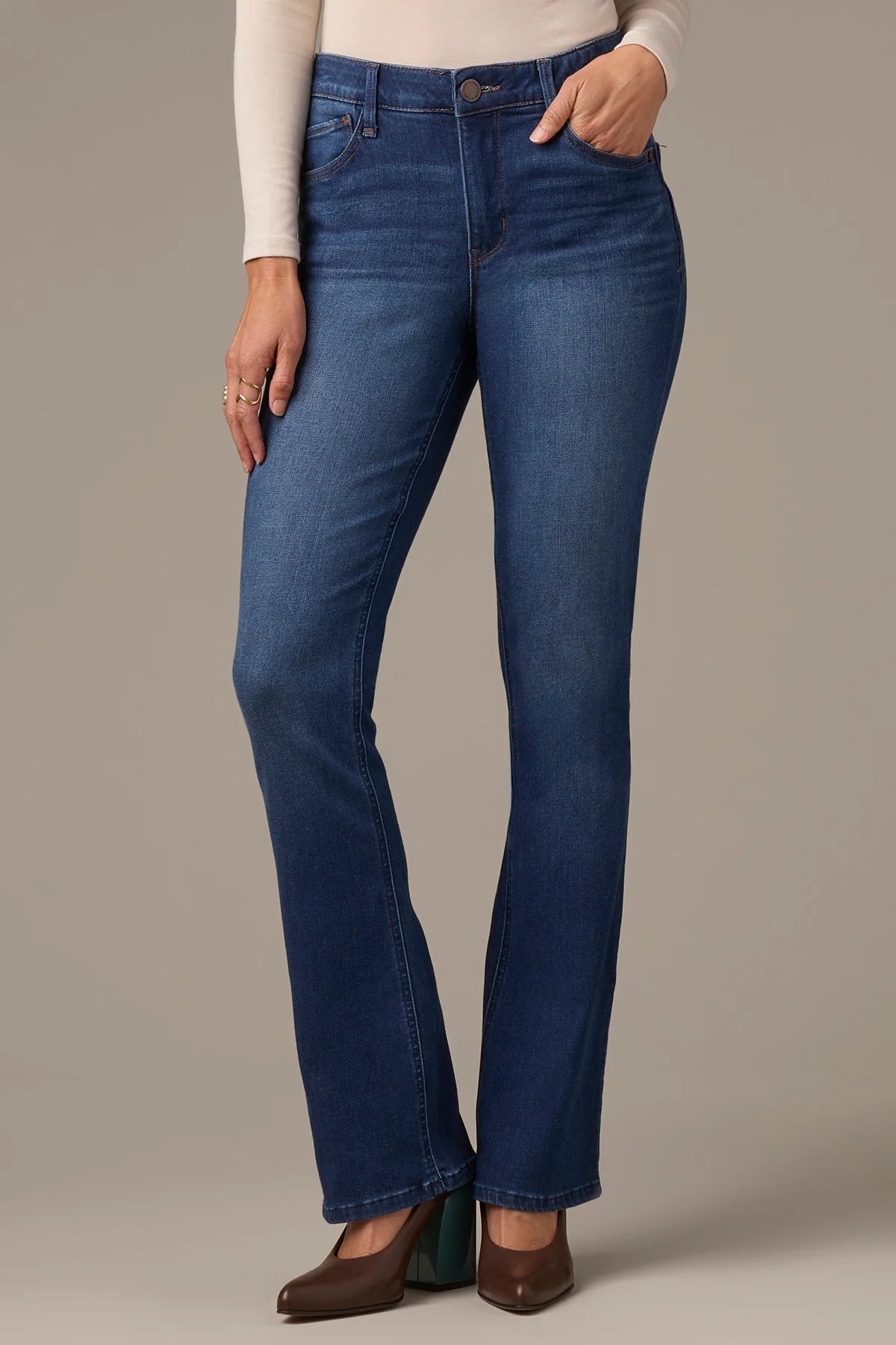 Wit & Wisdom Brittany Itty Bitty Boot Jeans Blue