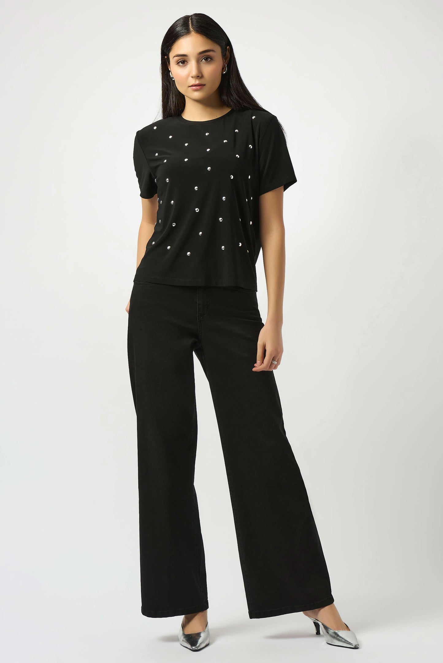 Goldie | Classic Wide-Leg Stretch Jeans
251968B25