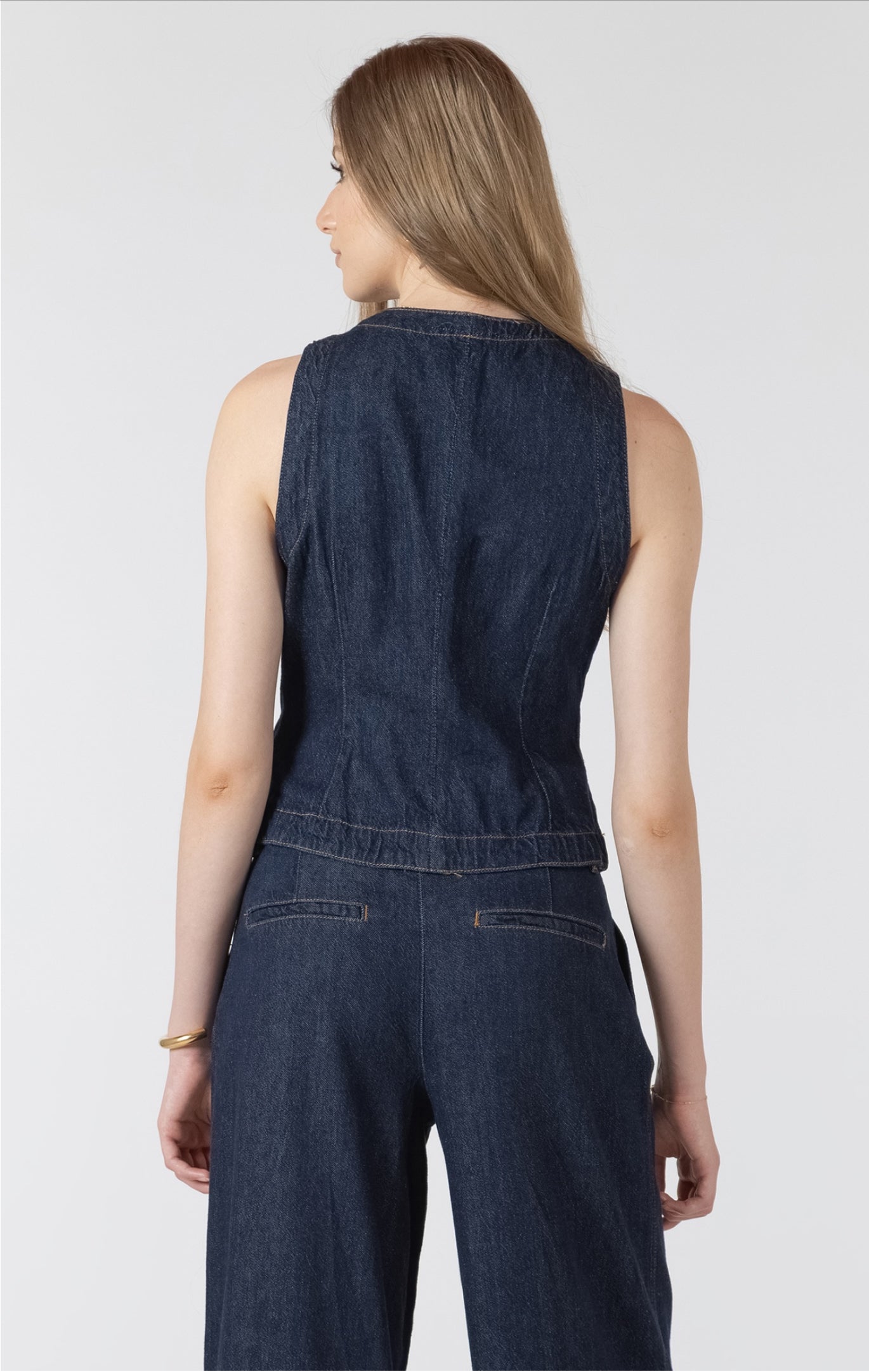 Black Tape Lightweight Denim Vest