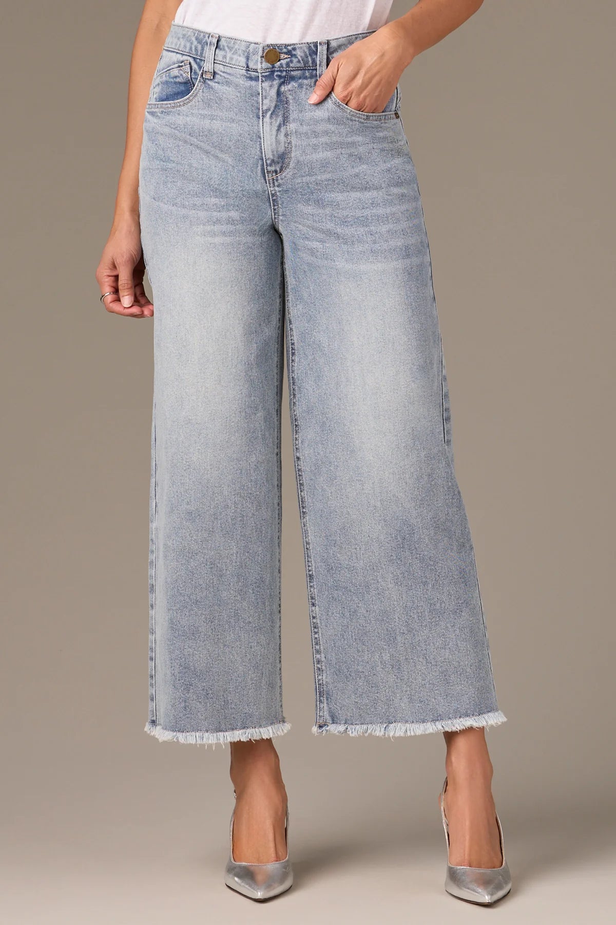 Wit & Wisdon Wyatt Skyrise Wide Leg Boyfriend Jeans