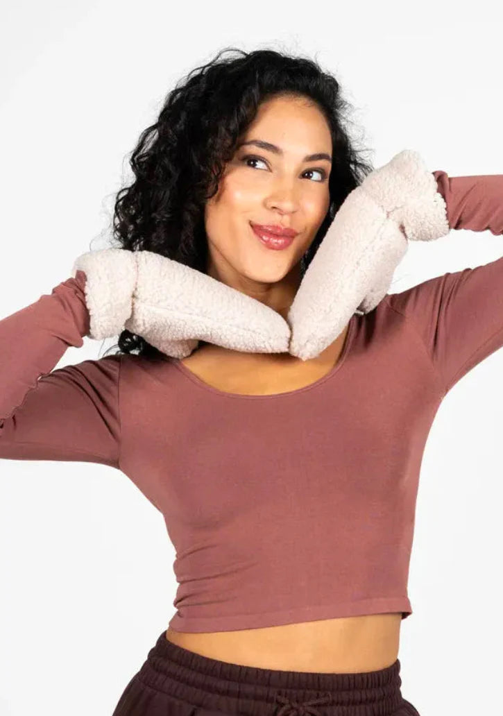 C’est Moi Teddy Mittens Ivory