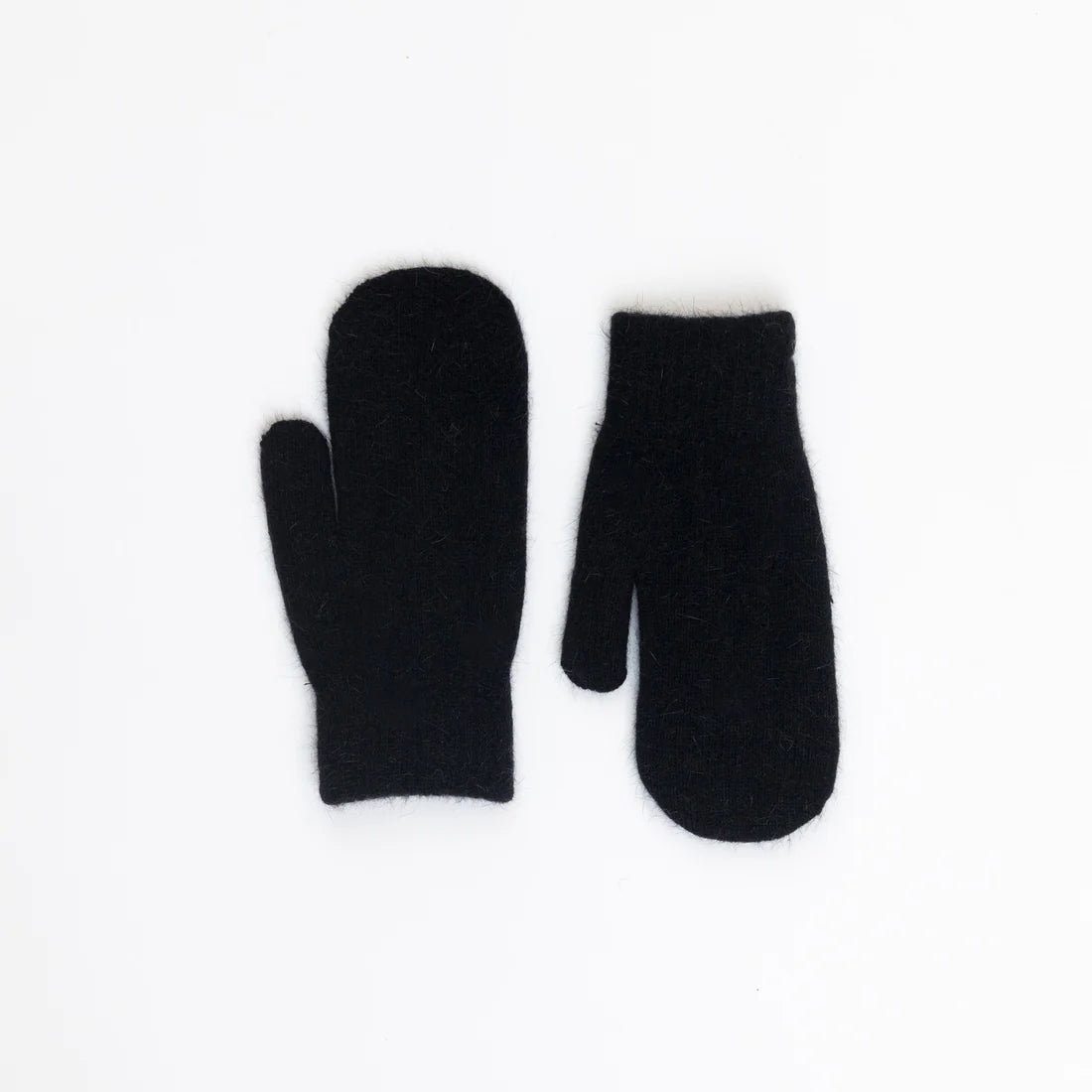 Lyla & Luxe Knit Mittens Black