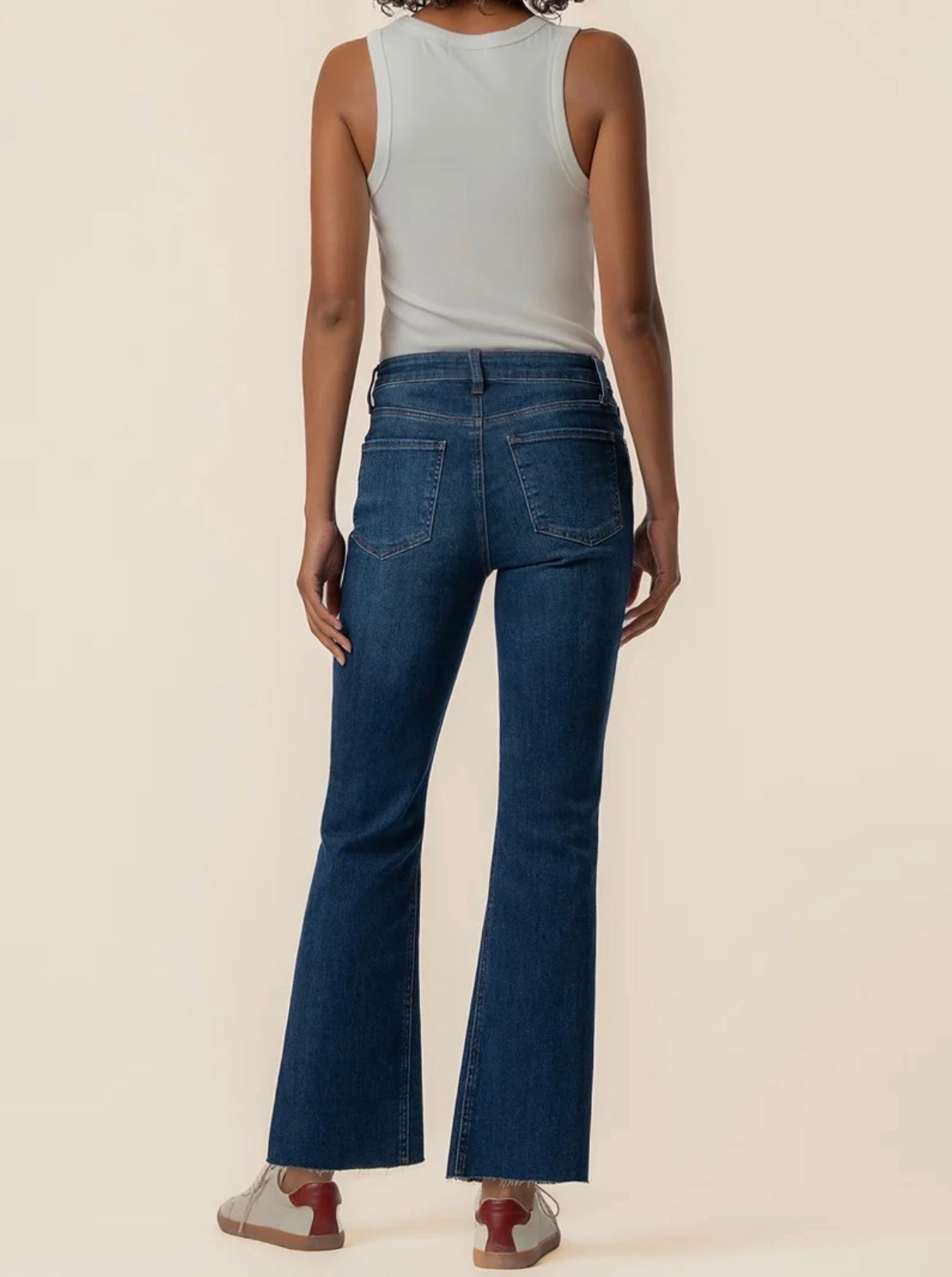 Kut Kelsey High Rise Ankle Flare Jeans