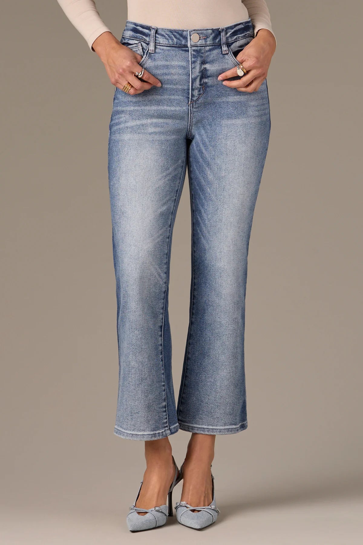 Wit & Wisdom Bennett Barely Boot Crop Jeans