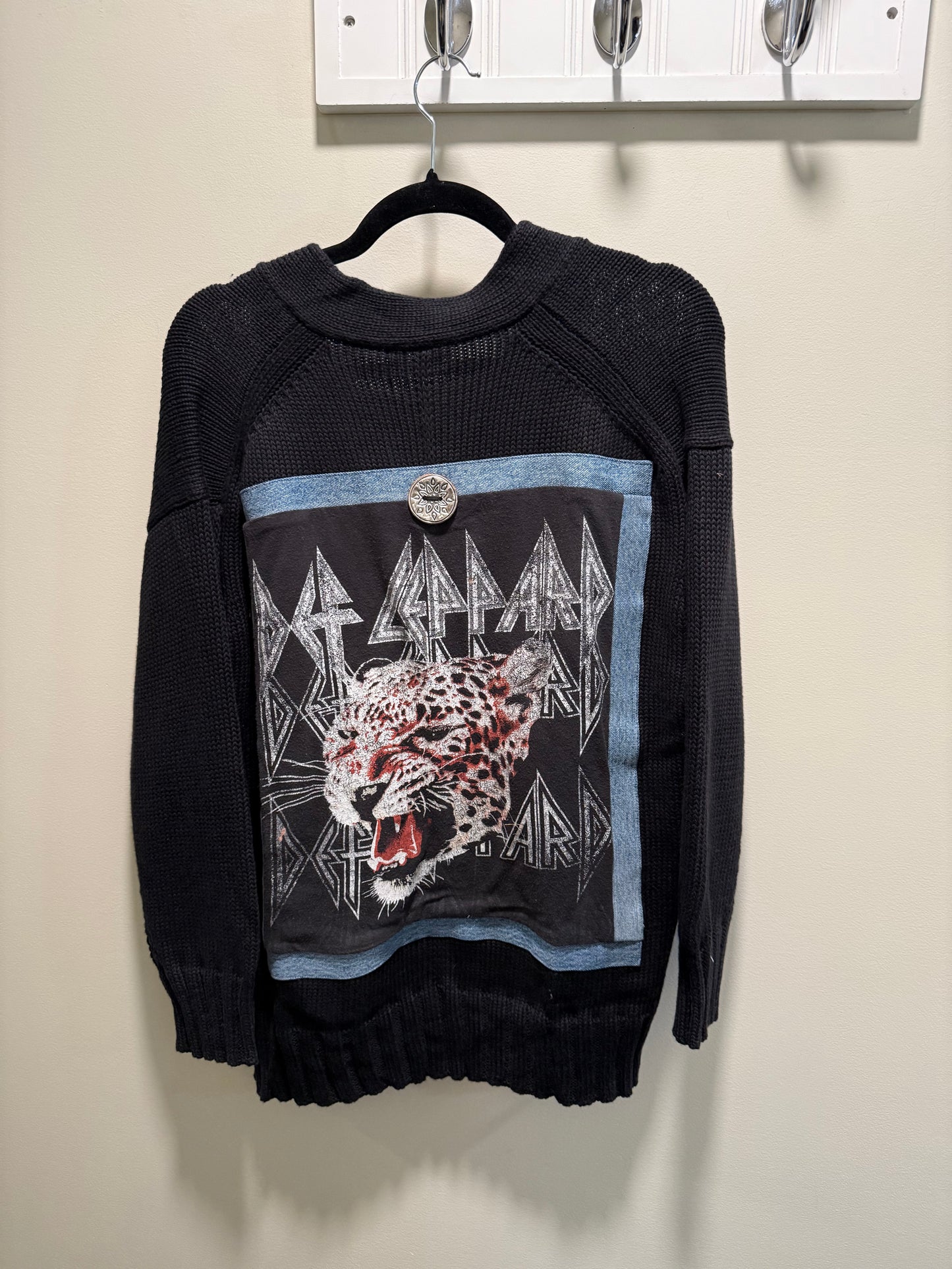 Shannon Passero Def Leppard Cardigan