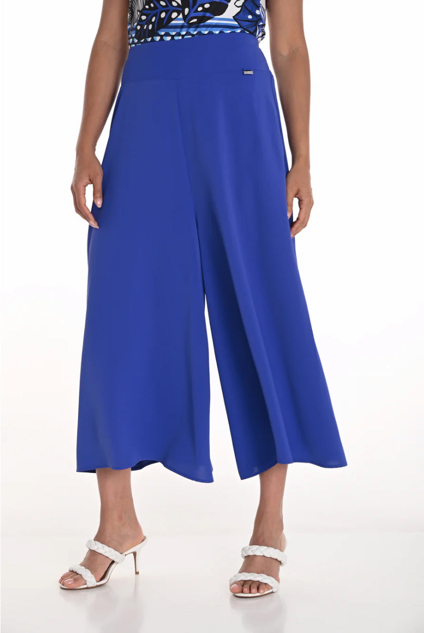 Frank Lyman Cropped Flowy Pants 251137