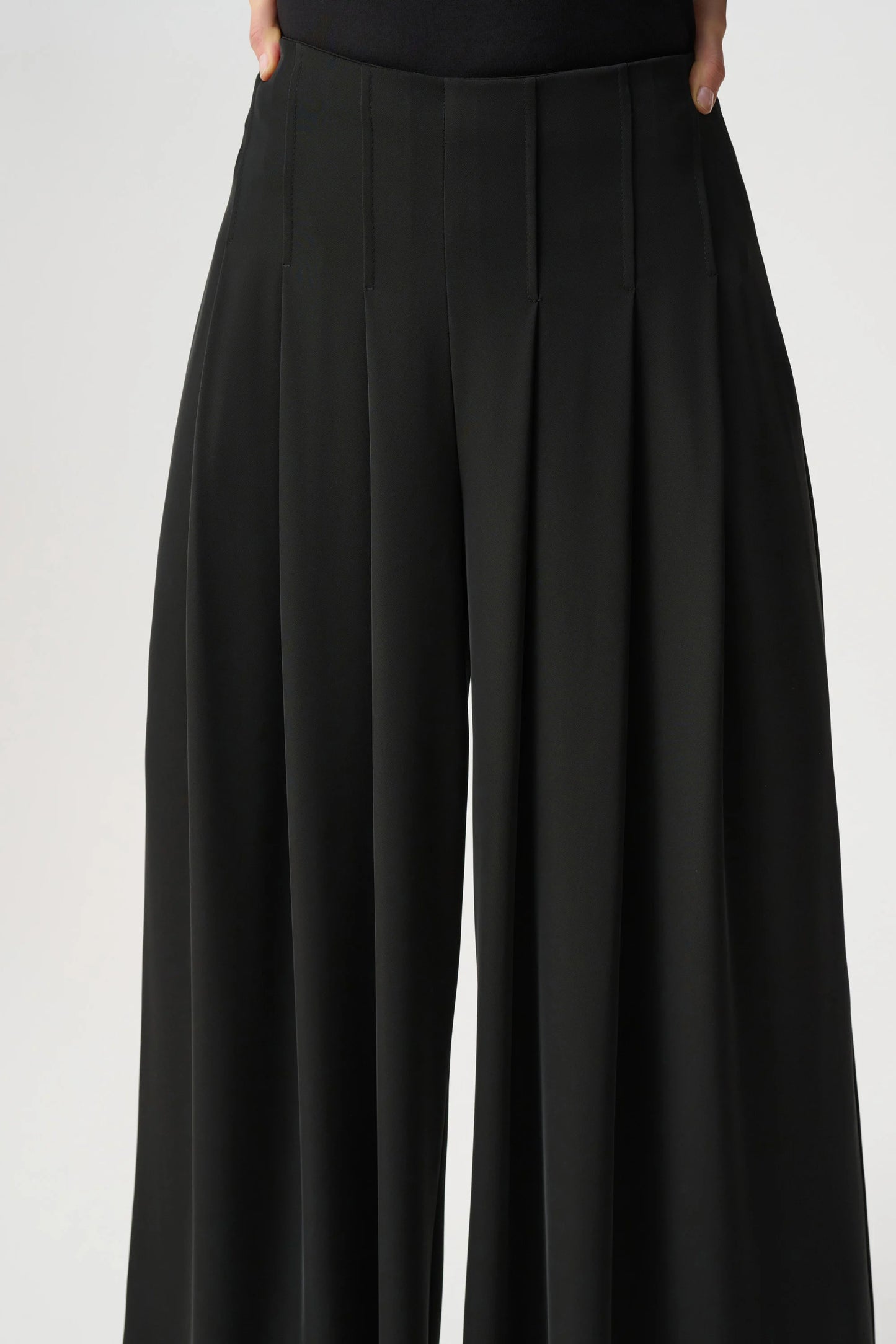Woven Twill Wide-Leg Pants
263040