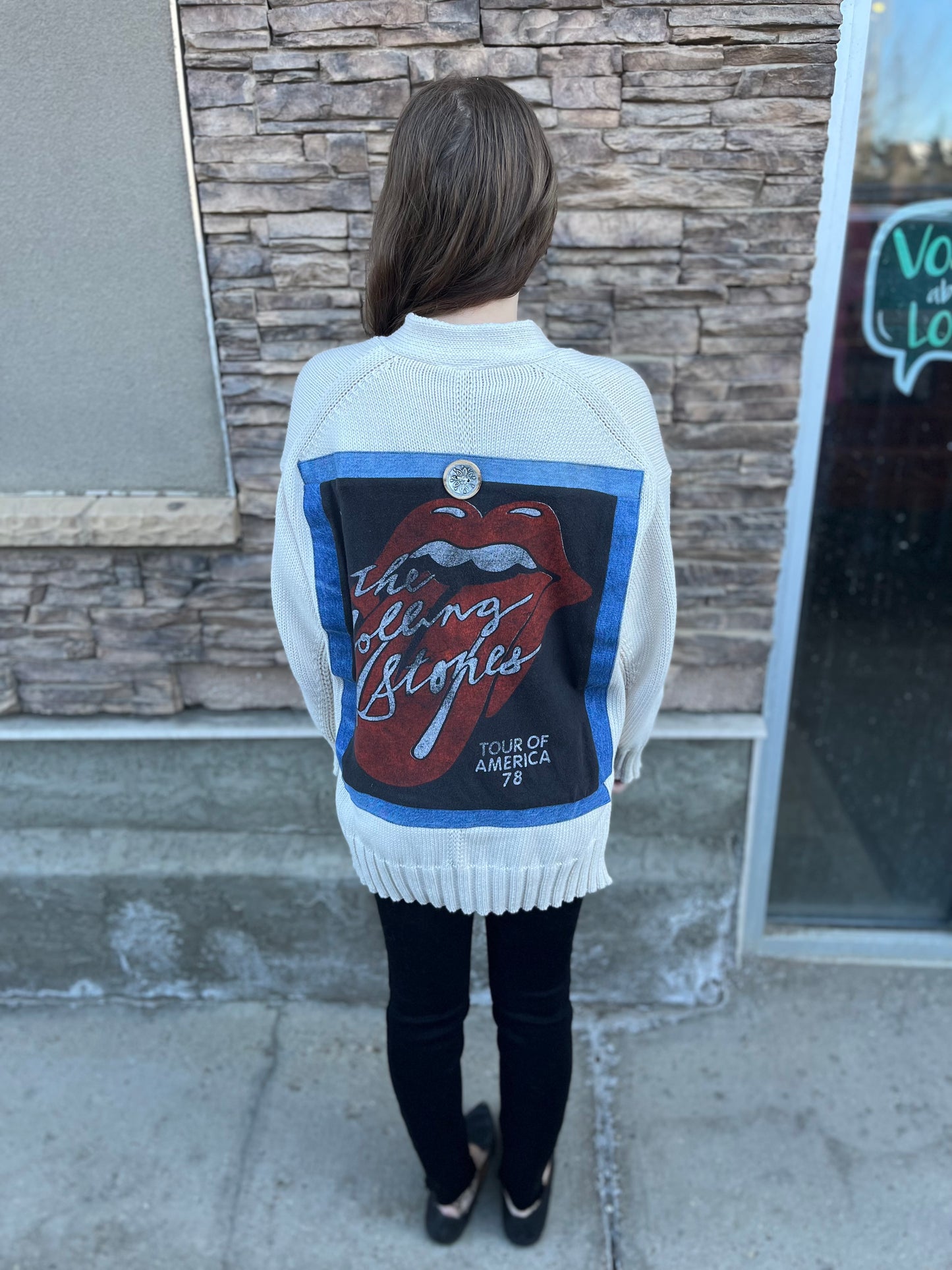 Shannon Passero The Rolling Stones Cardigan
