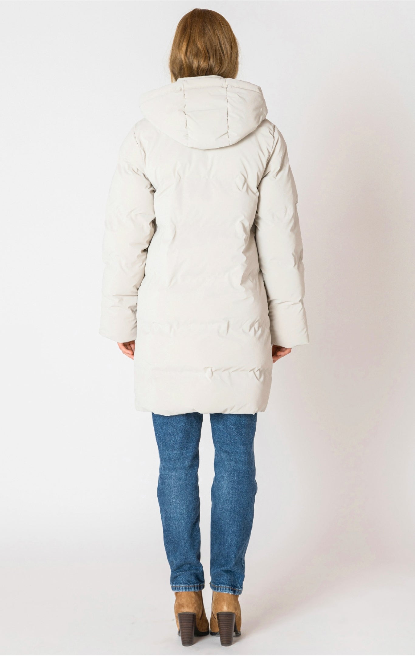 Dex Hooded Puffer Coat Birch
