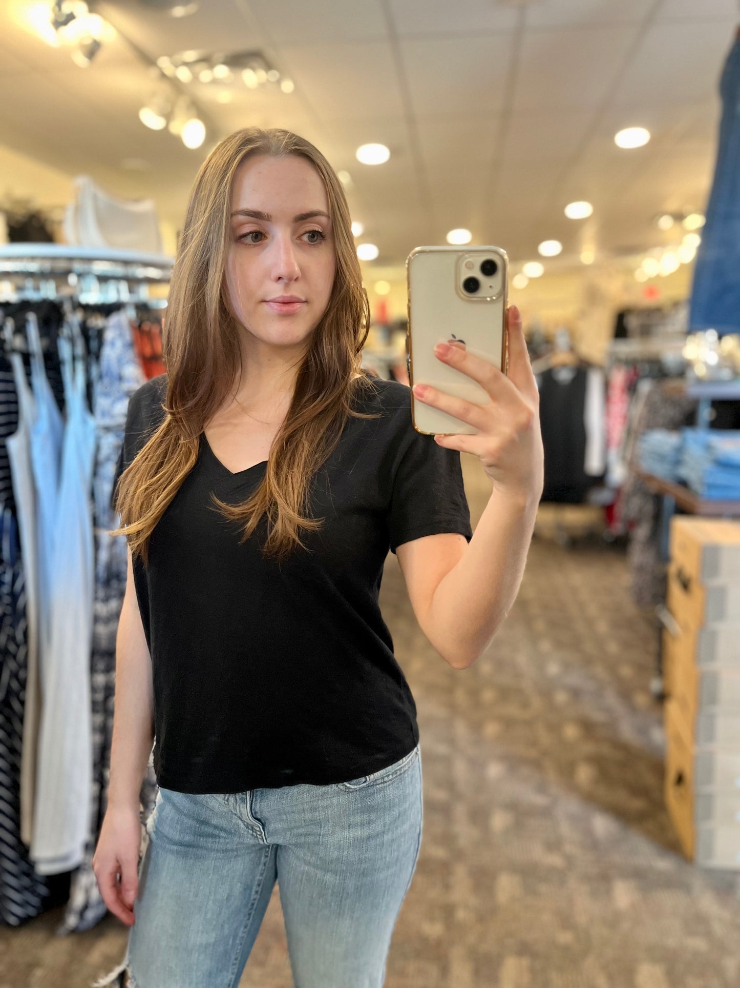 Velvet Eli Tee Black