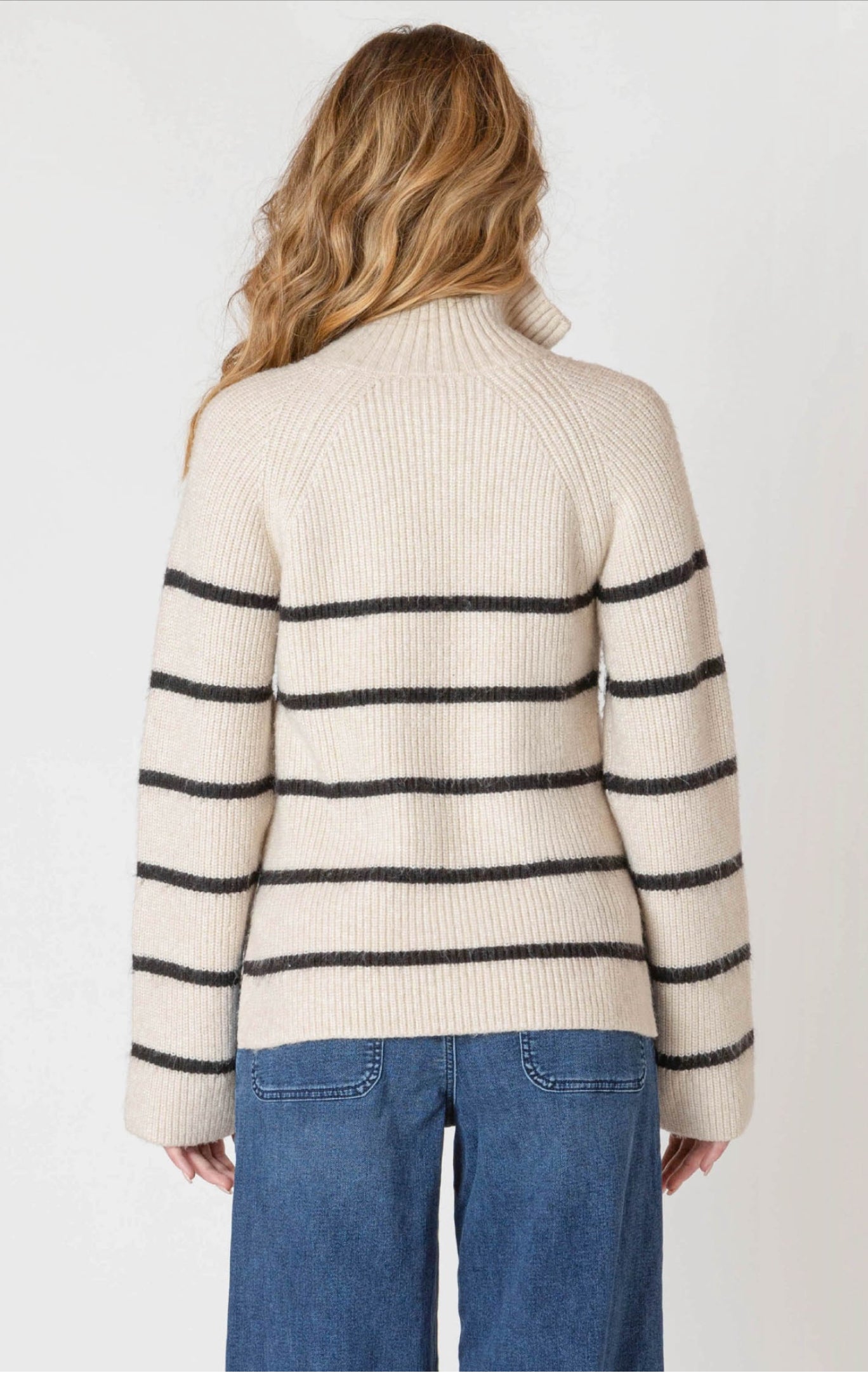 Room 34 Half Zip Longline Sweater