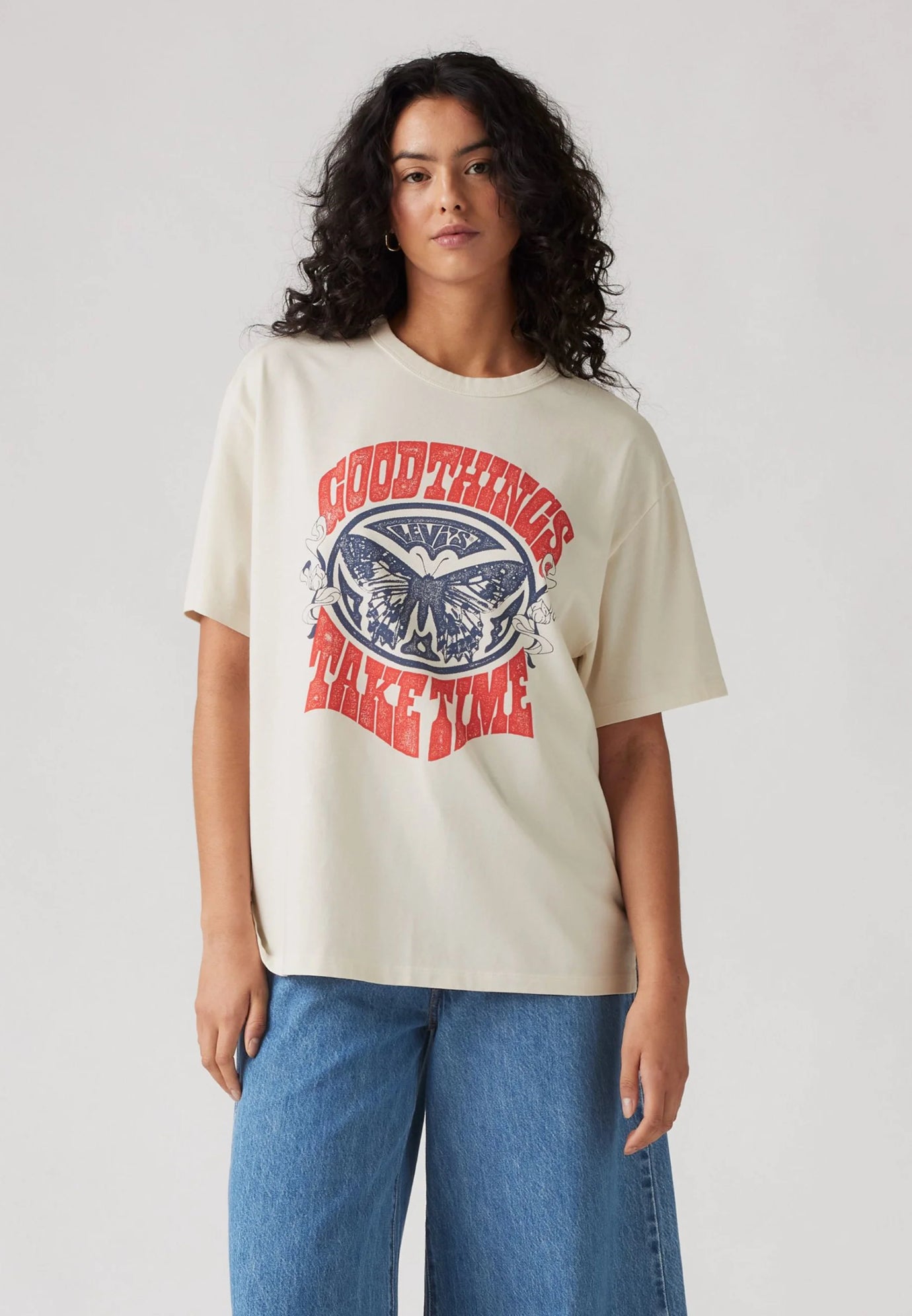 Levi’s Good Things Take Time Oversized Tee