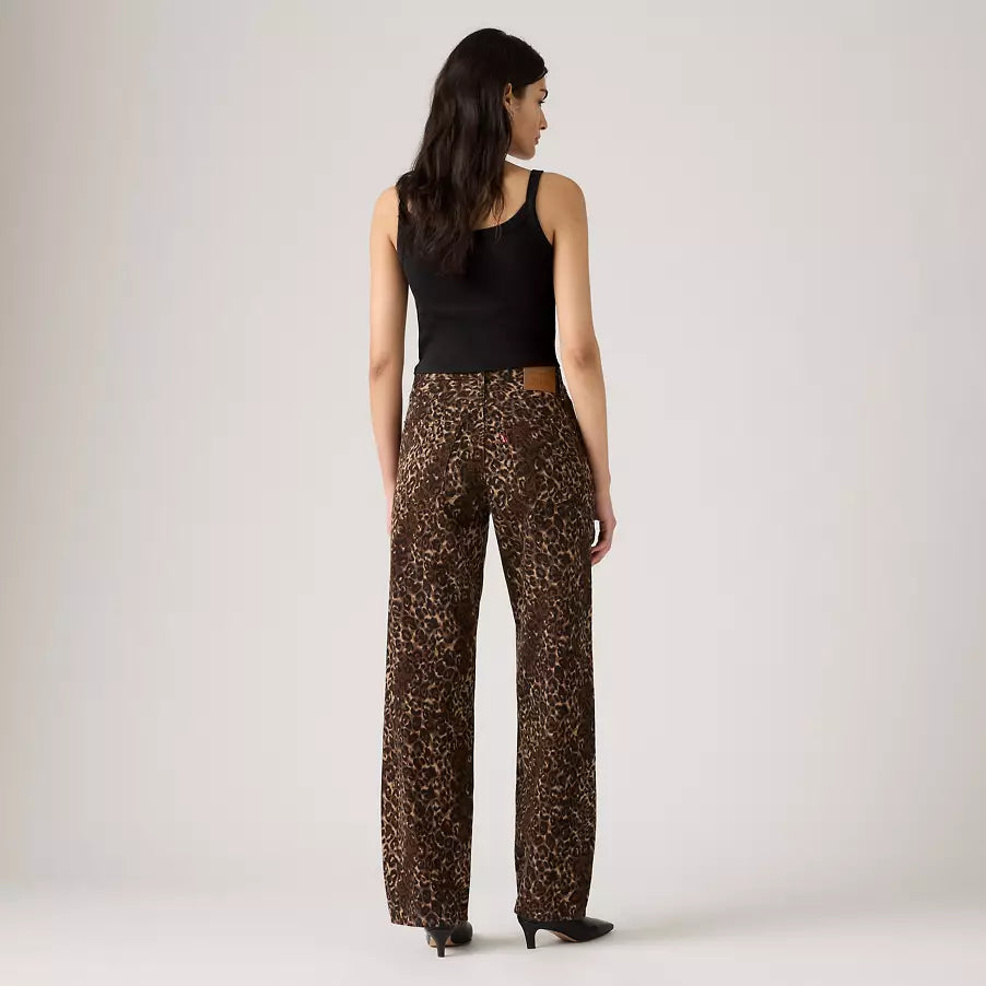 Levi’s Baggy Dad Jeans Leopard