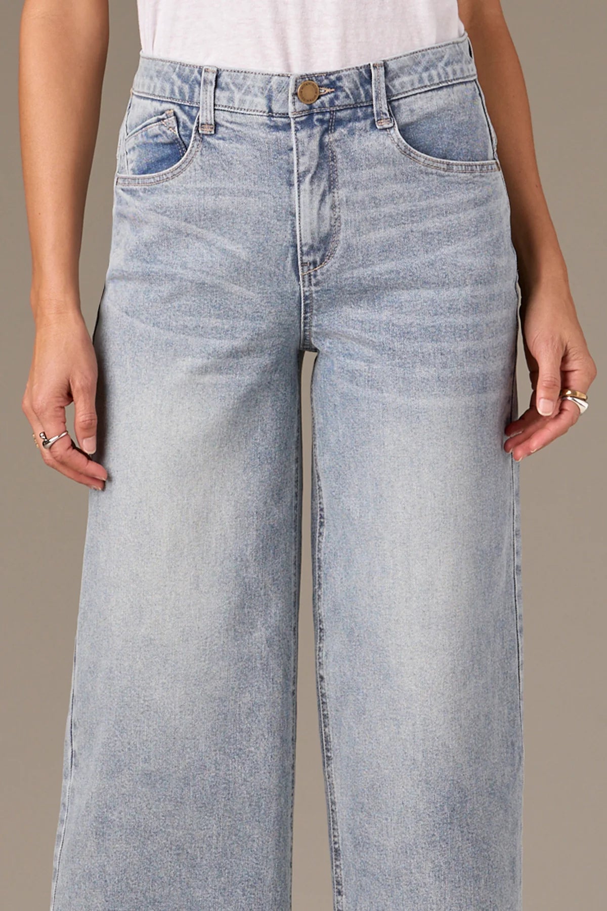 Wit & Wisdon Wyatt Skyrise Wide Leg Boyfriend Jeans