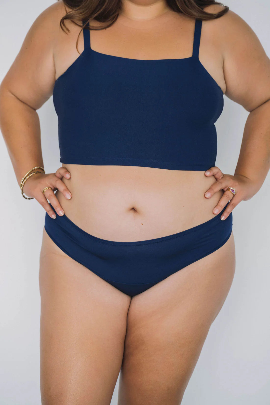 Huha Bikini Mineral Undies Navy