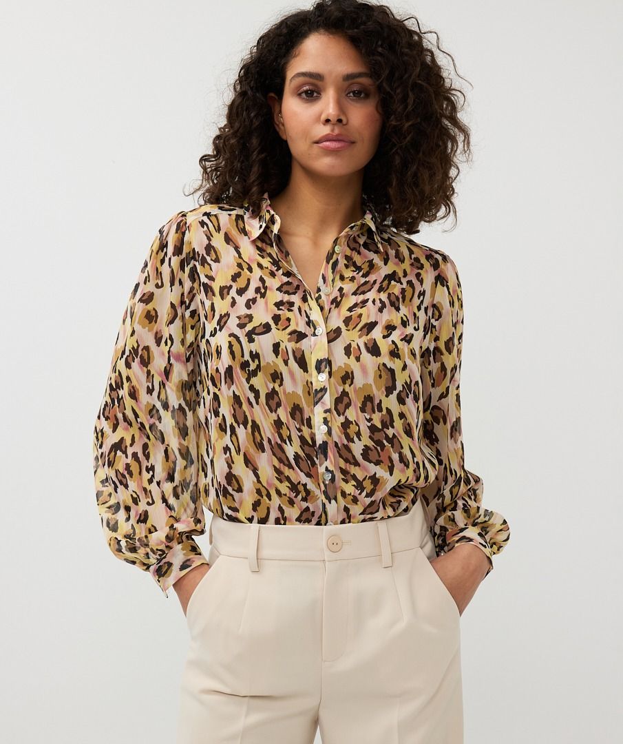 Esqualo Leopard Blouse