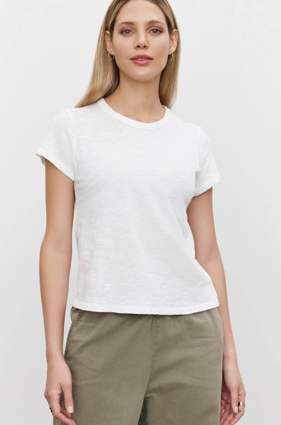 Velvet Marie Tee White