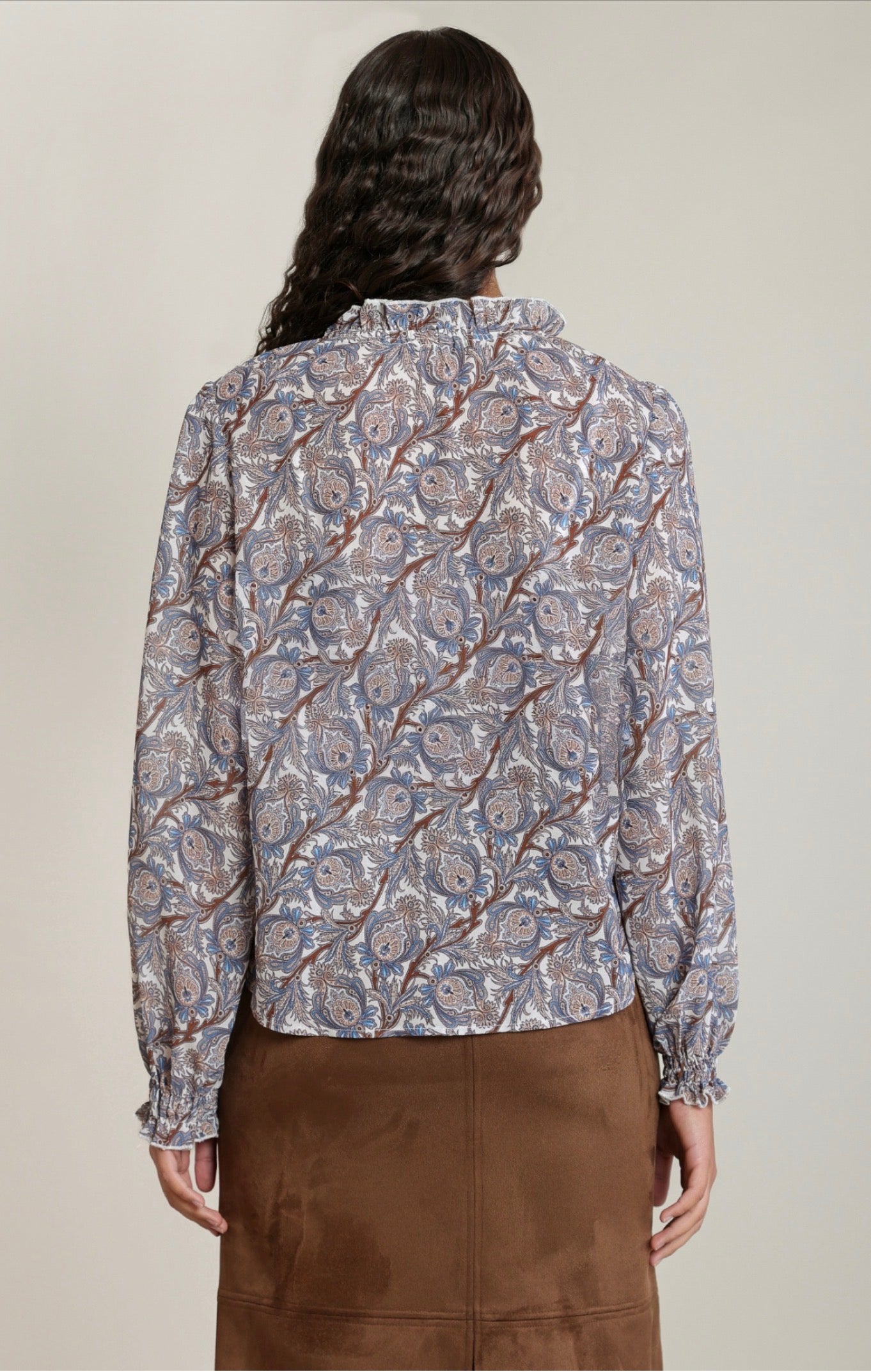 Dex Balloon Sleeve Blouse