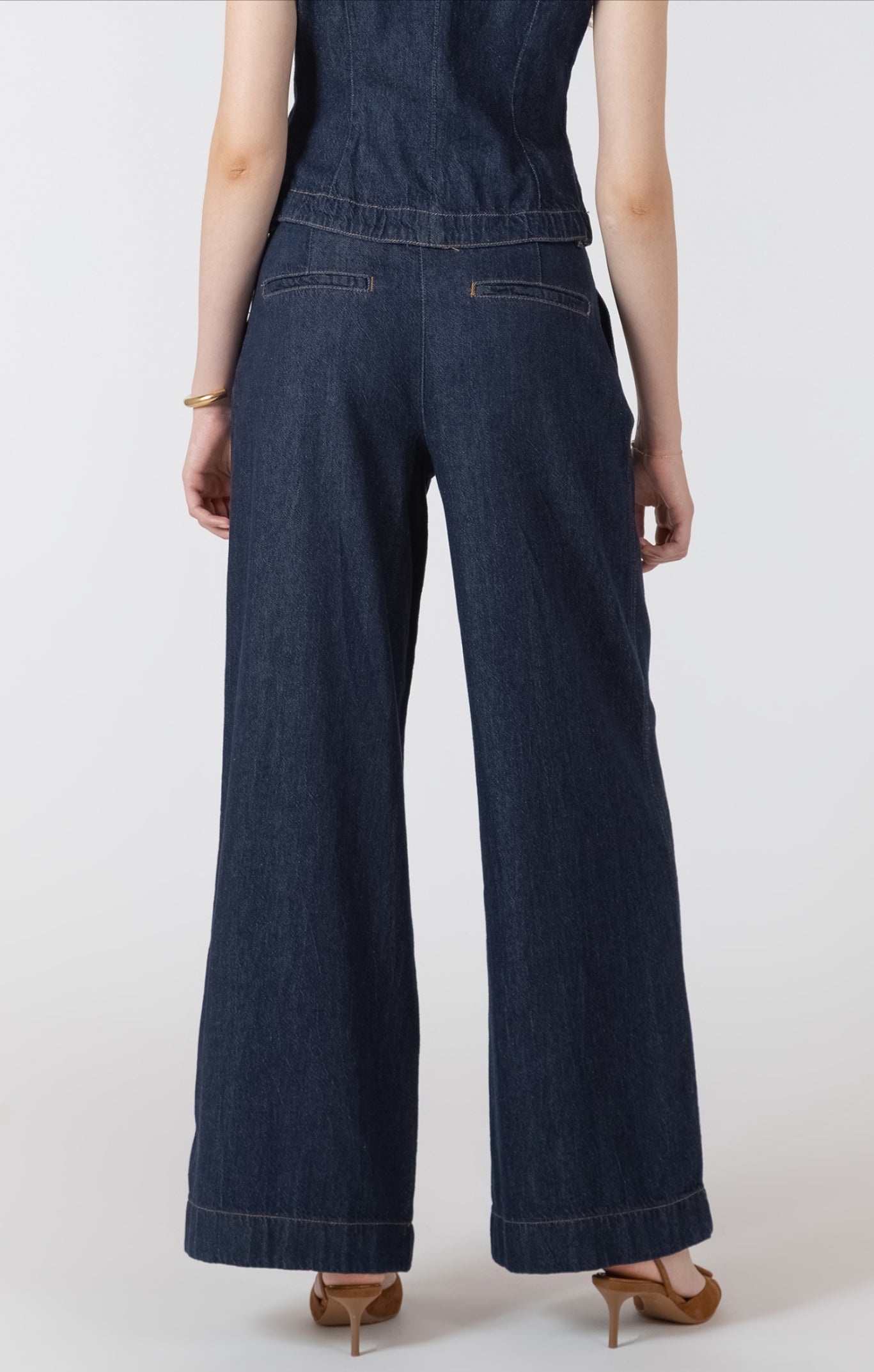 Black Tape Light Weight Denim Pants