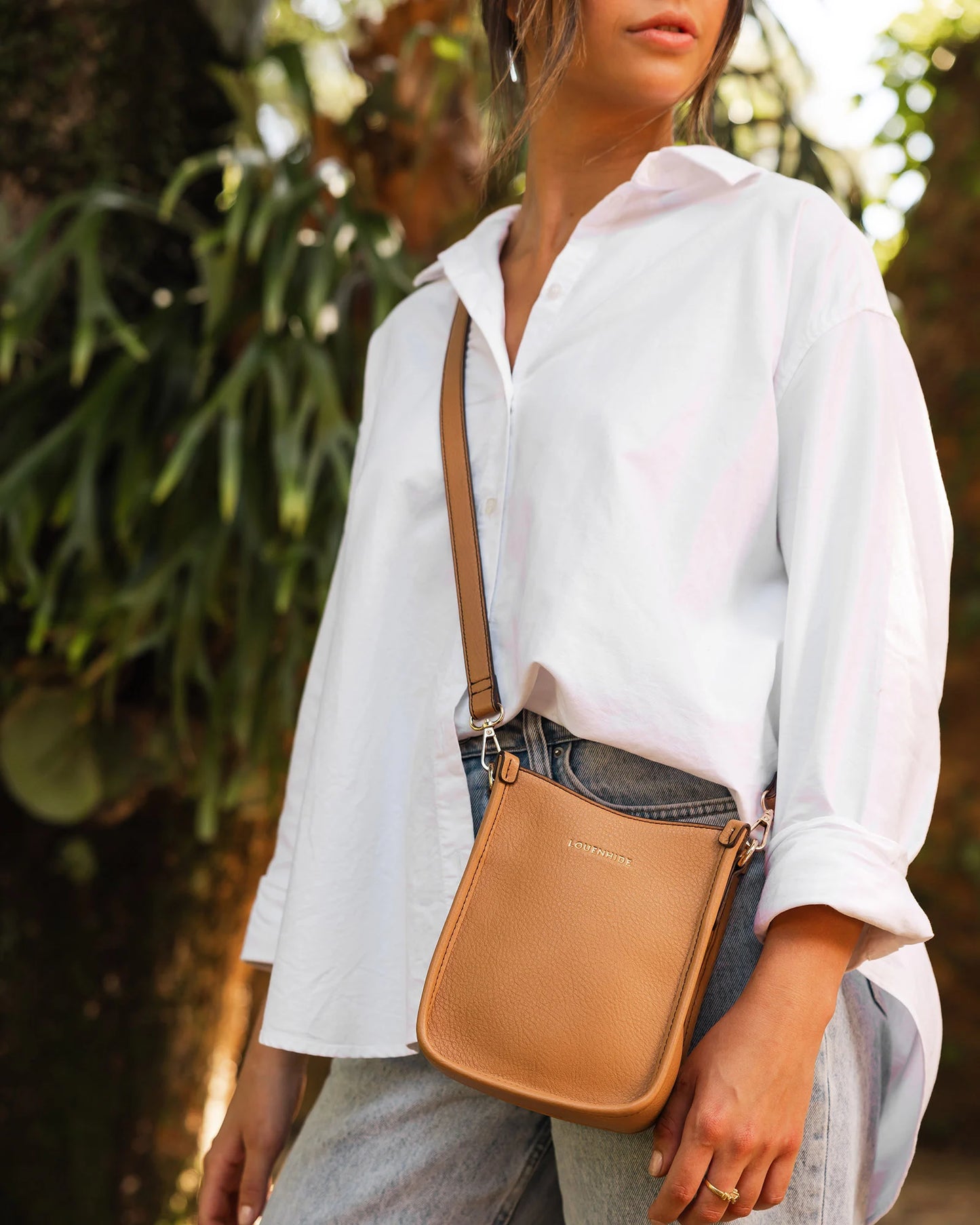 Louenhide Parker Crossbody Bag Camel