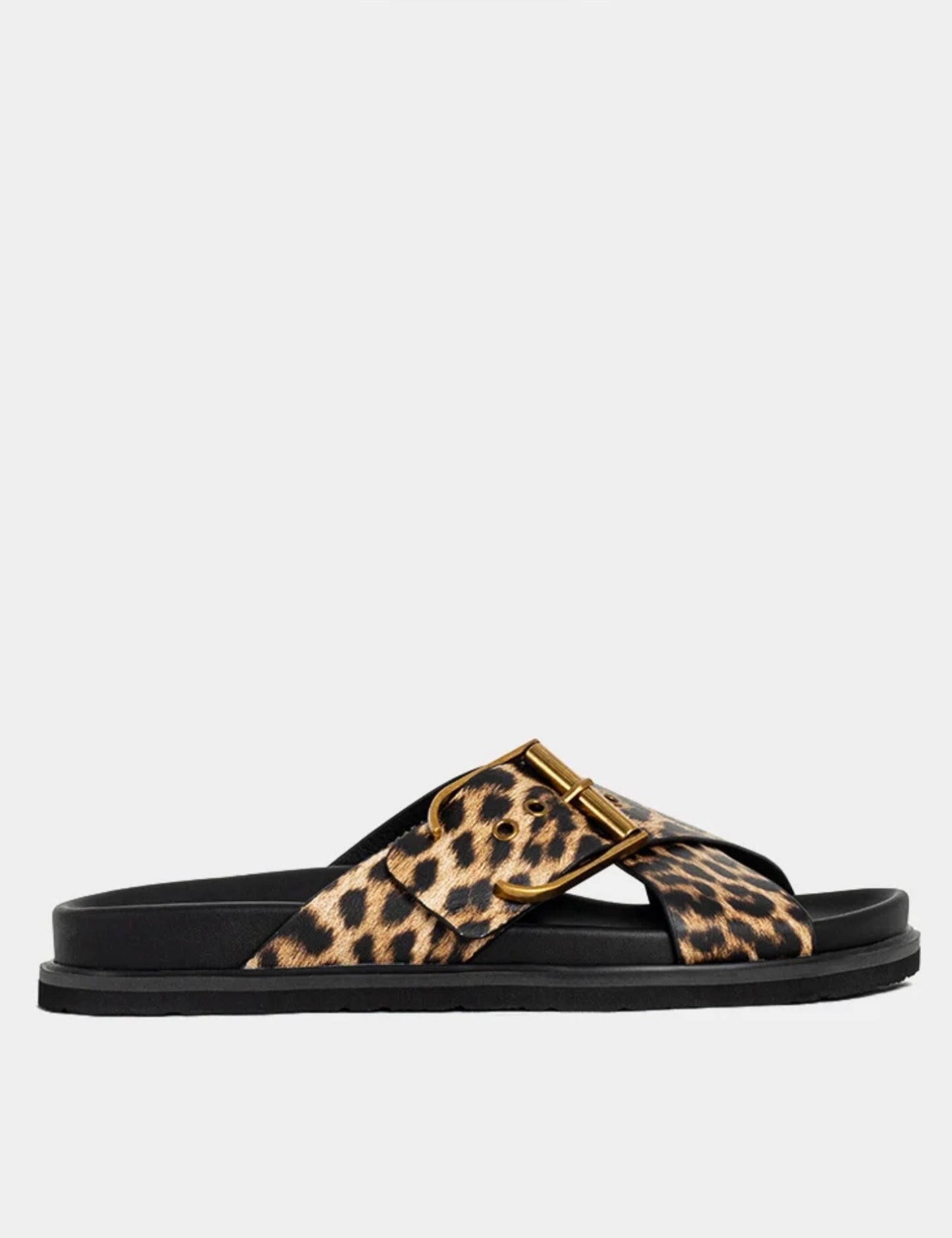 Shu Shop Barb Leopard Print Sandals