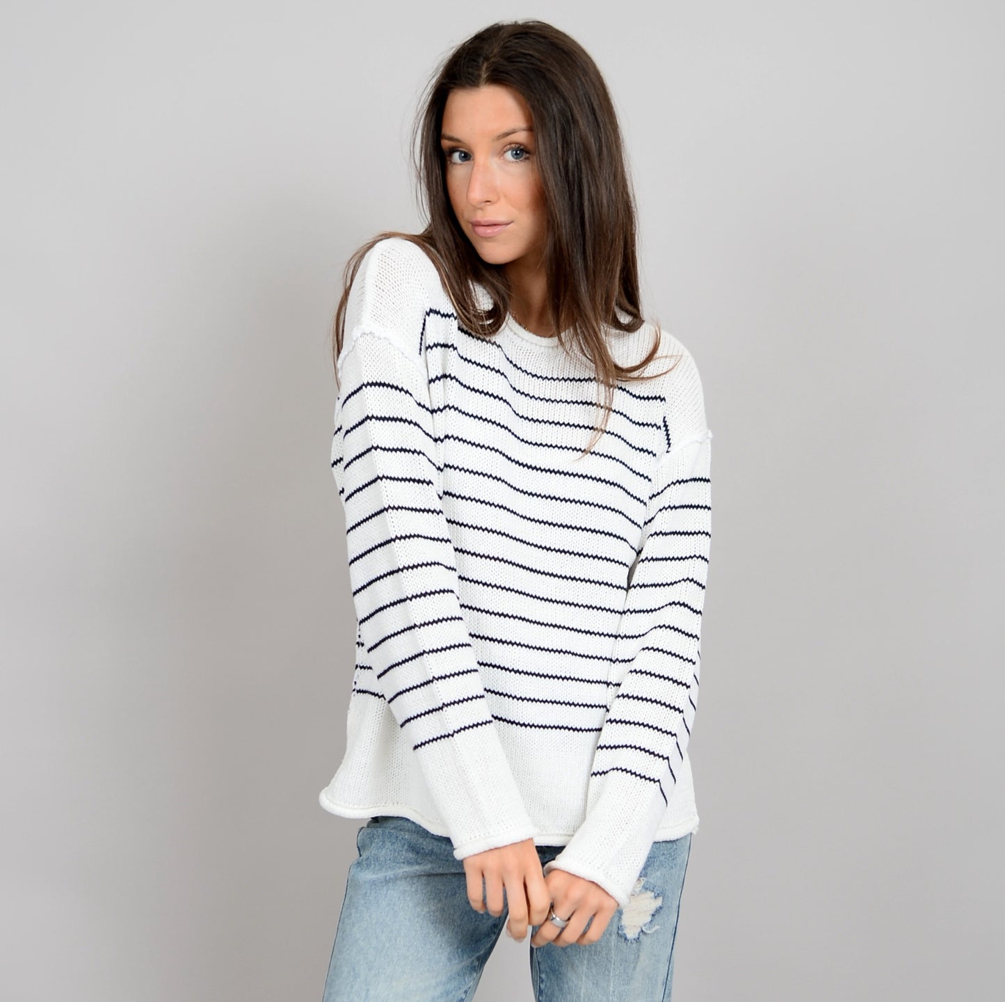 RD Style Kiri Striped Sweater