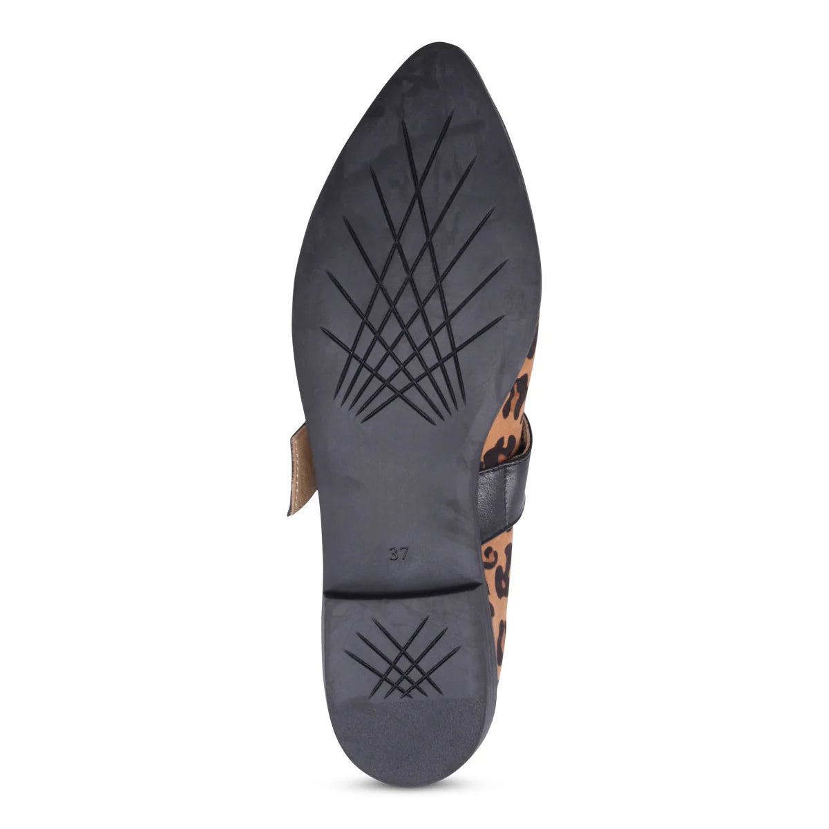 Miz Mooz Feenix Flats Brandy Leopard