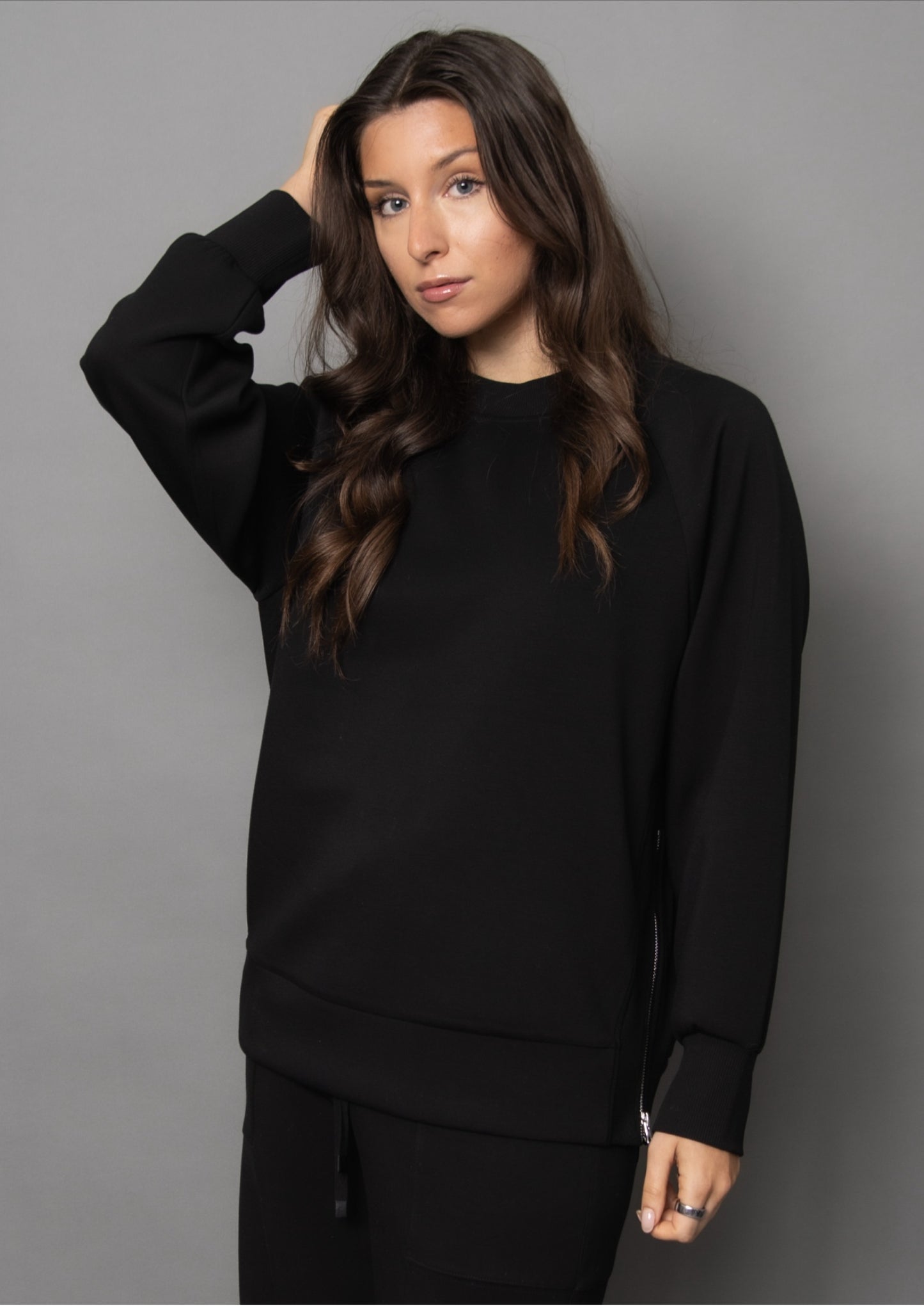 RD Style Penela Soft Knit Pullover Black