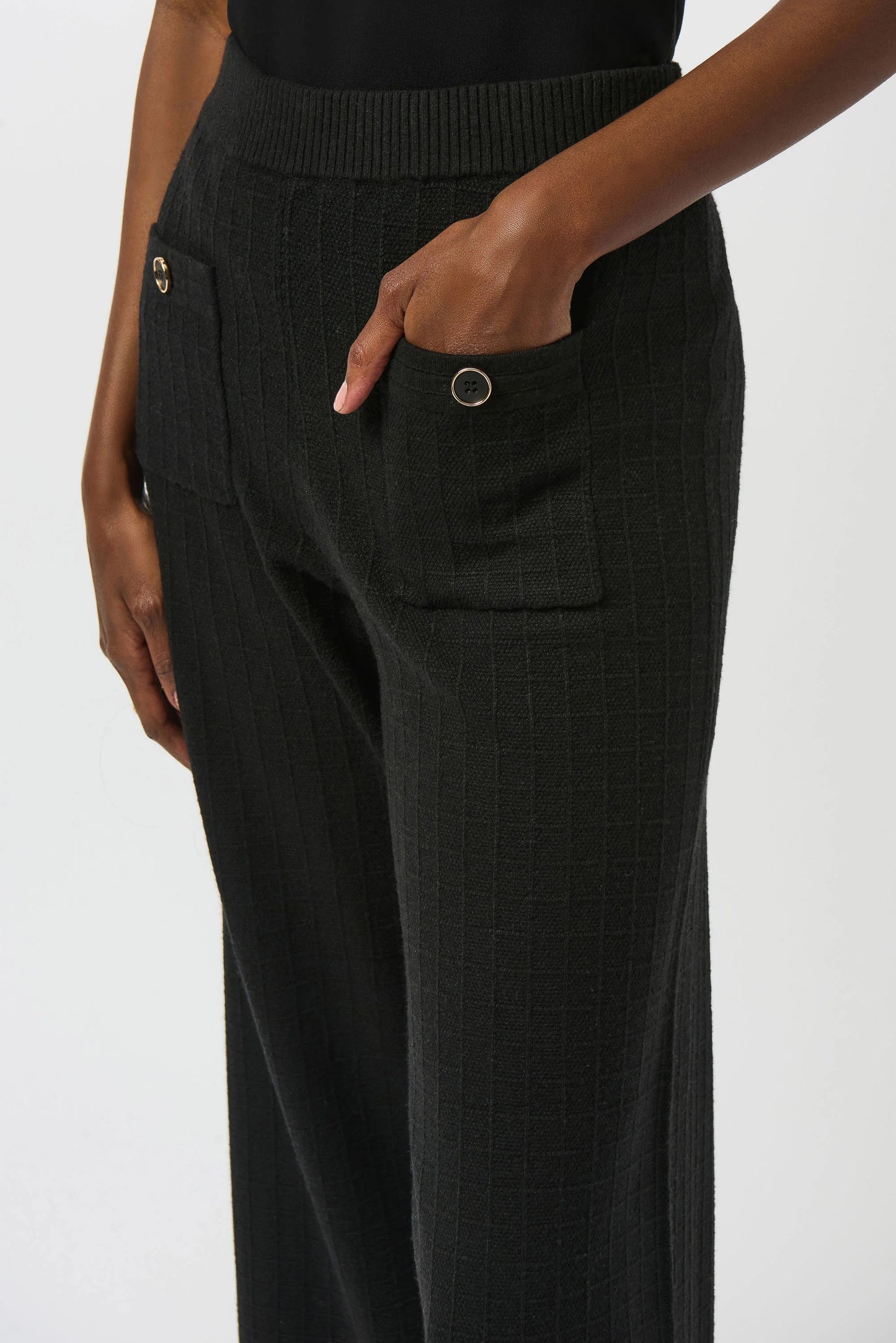 Joseph Ribkoff Sweater Knit Straight Leg Pants 253984