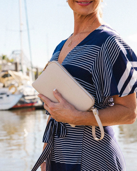 Louenhide Poppy Clutch Oyster