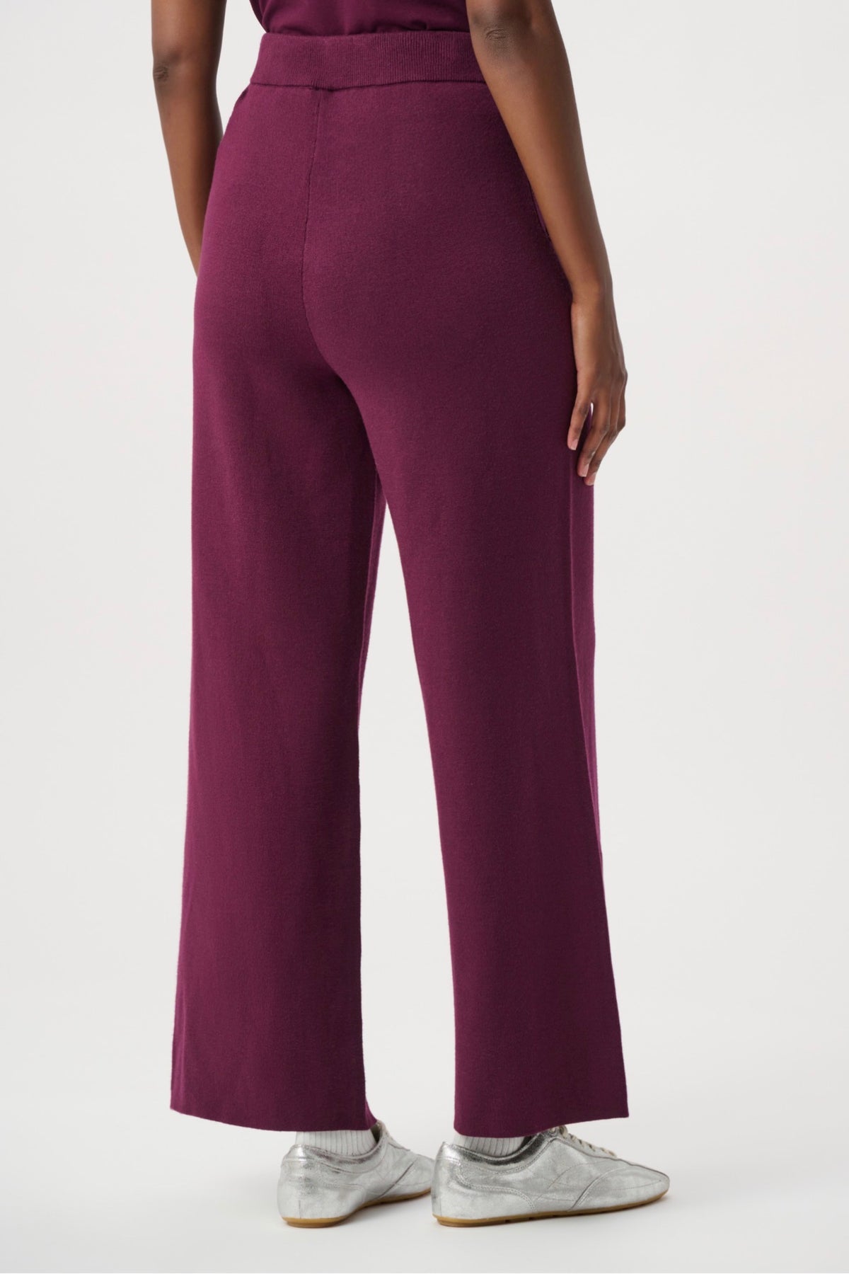 Joseph Ribkoff Drawstring Sweater Pant Elderberry 264617