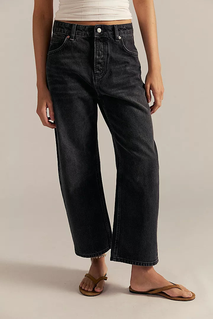 Free People Deep Trance Boyfriend Jeans Hypnosis