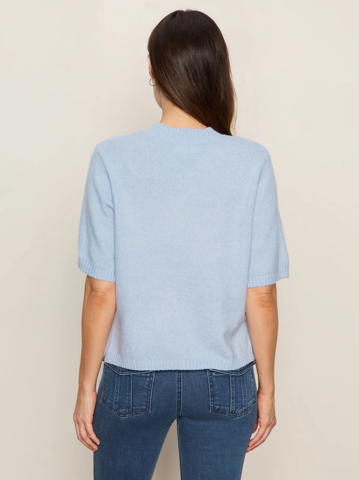 Sanctuary Perfect Sweater Tee Powder Blue