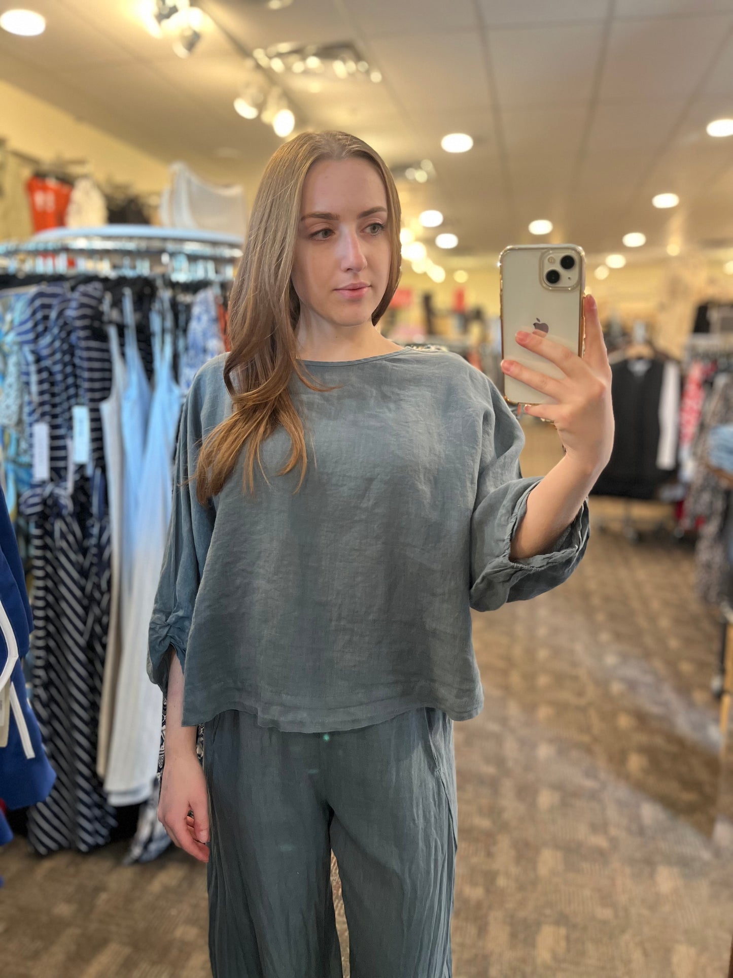Velvet Cass Top Graphite