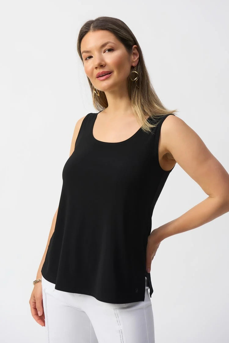 Joseph Ribkoff Silky Knit Scoop Neck Camisole Black 251970