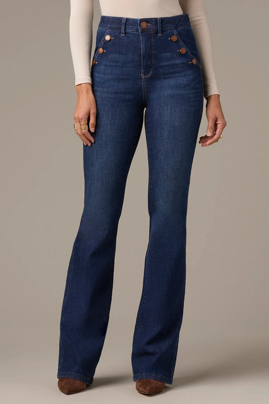 Wit & Wisdom Skyrise Long Flare Jeans Indigo