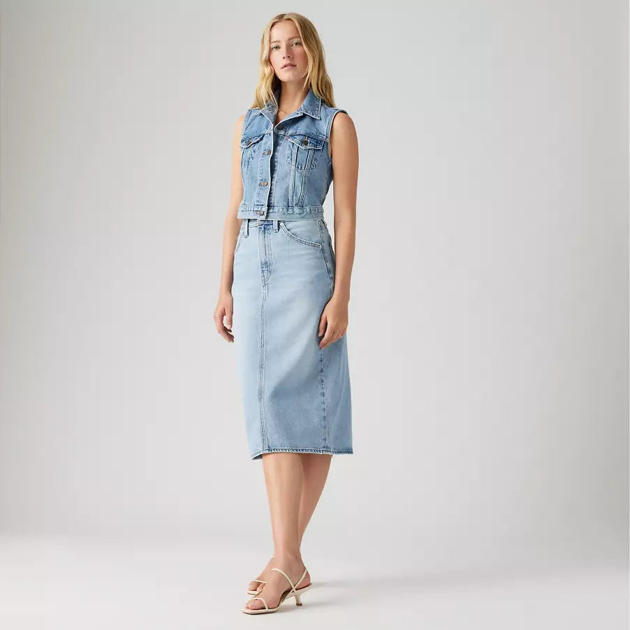 Levi’s High Rise Slit Skirt
