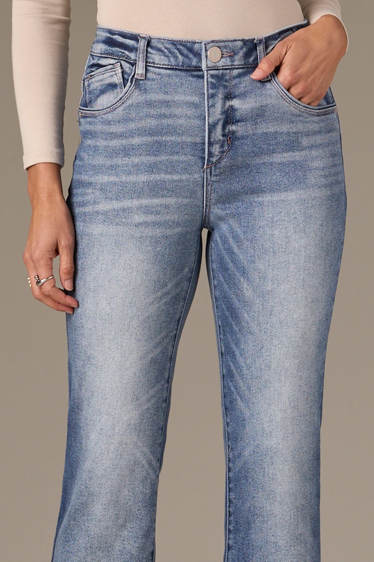 Wit & Wisdom Bennett Barely Boot Crop Jeans