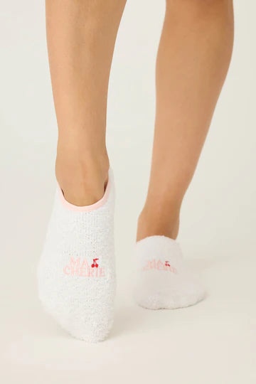 Ma Cherie Cherry Ankle Socks