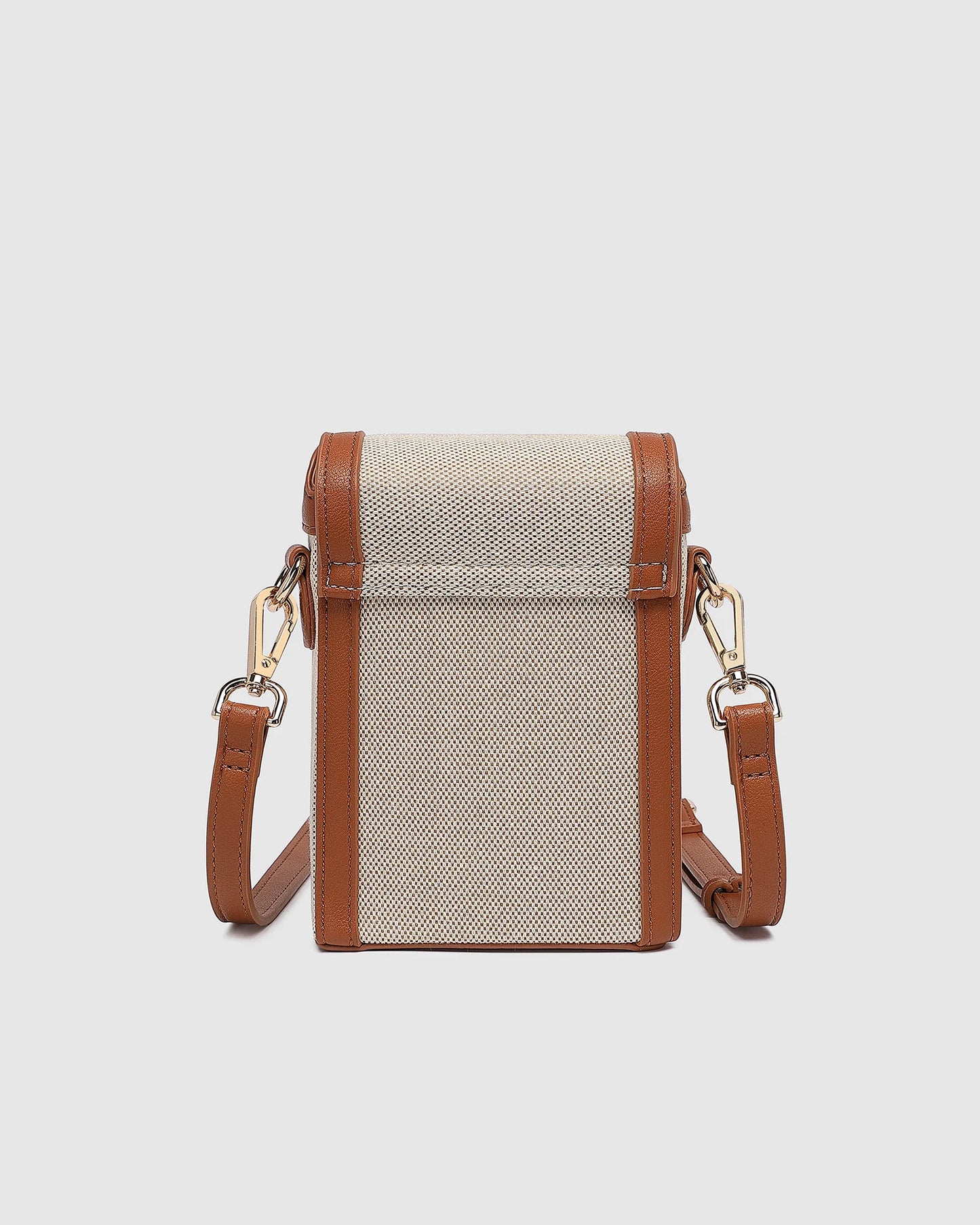 Louenhide Yoko Canvas Phone Bag Tan