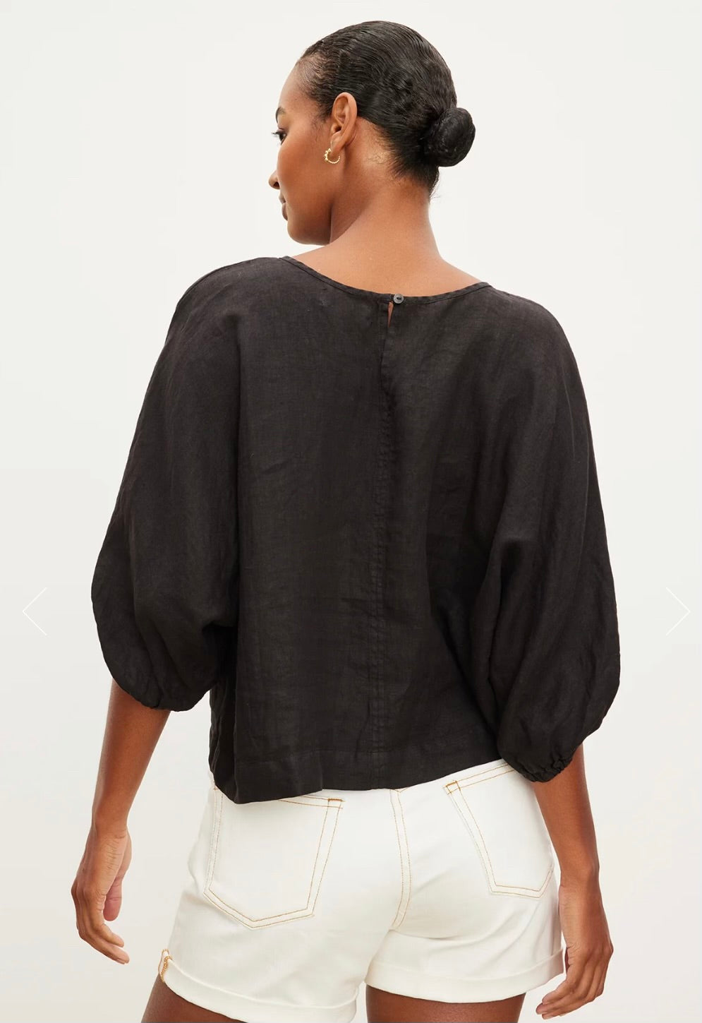 Velvet Cass Top Black
