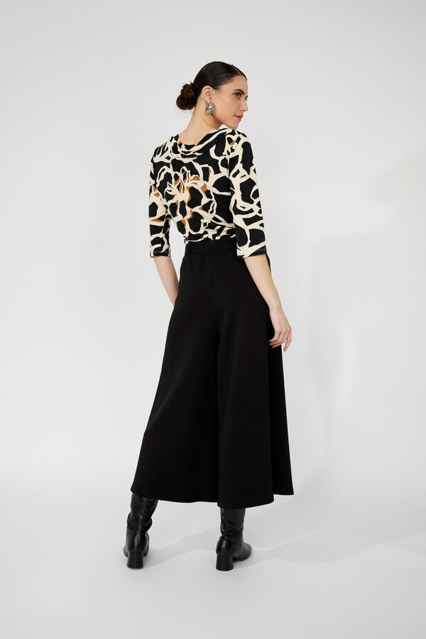 Frank Lyman High Waisred Belted Trousers 253206