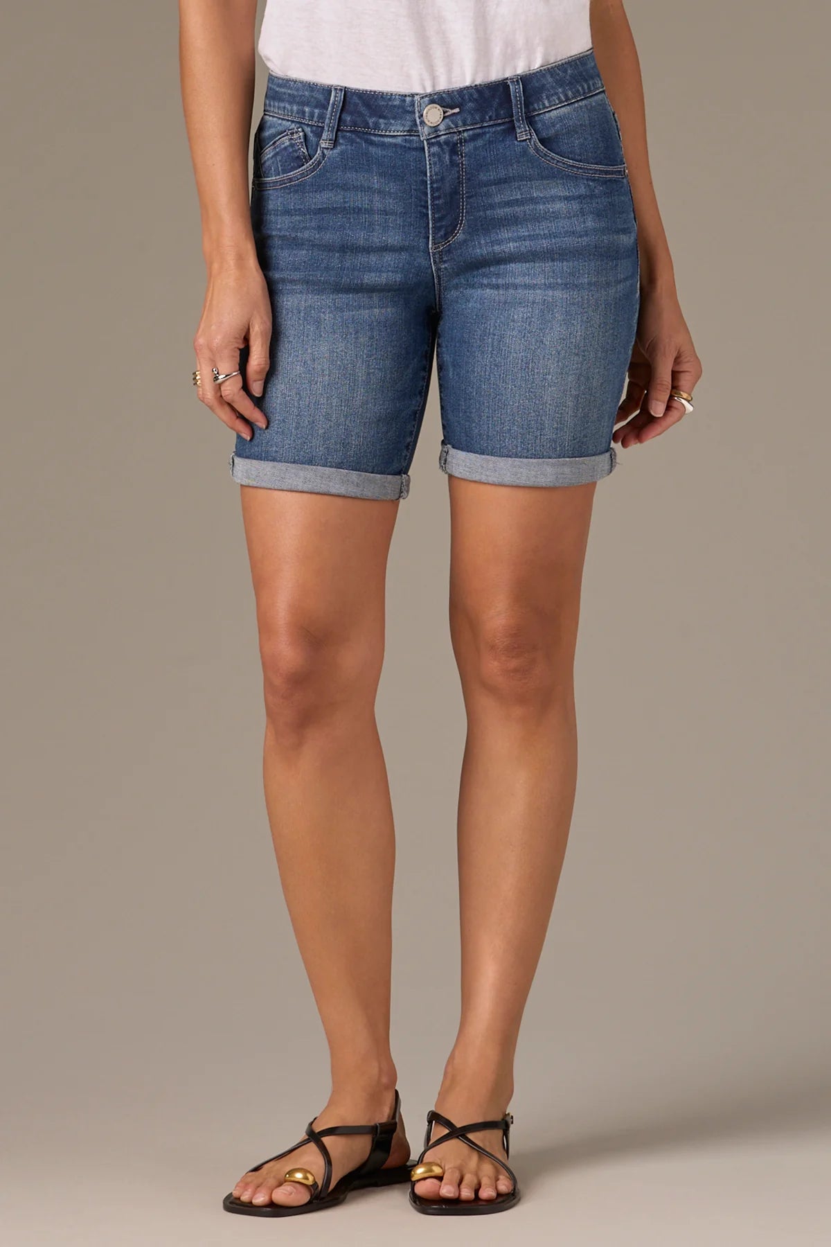 Wit & Wisdon Mid Rise Bermuda Shorts