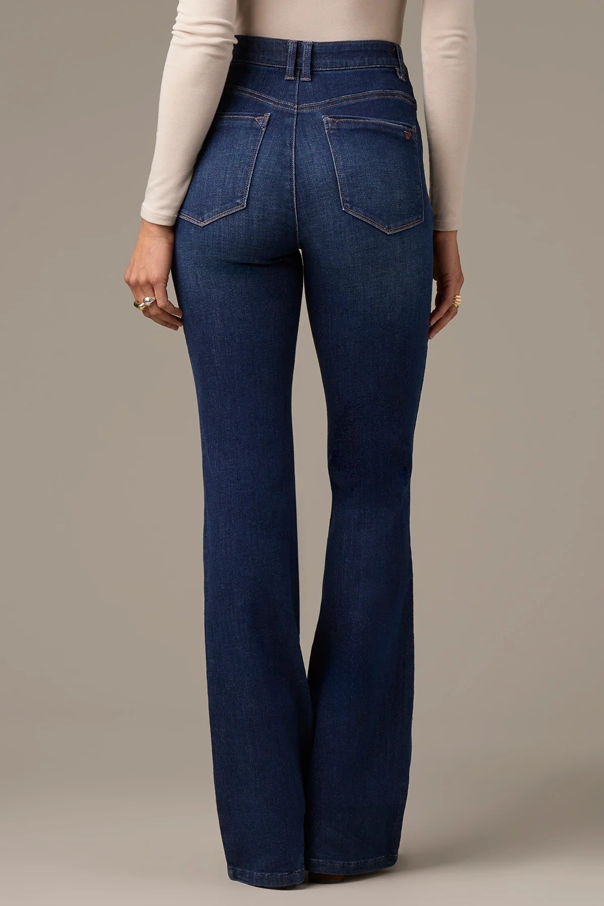 Wit & Wisdom Skyrise Long Flare Jeans Indigo