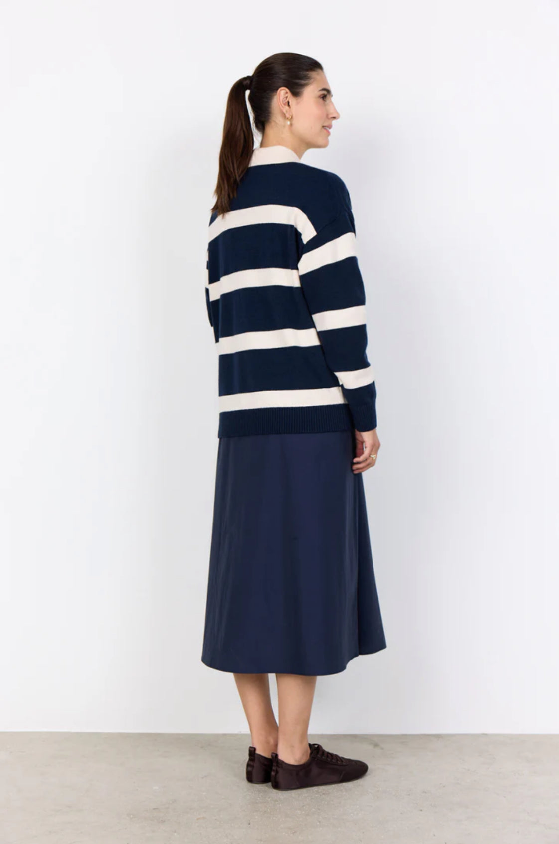 Soya Concept Kanita Striped Pullover Sweater